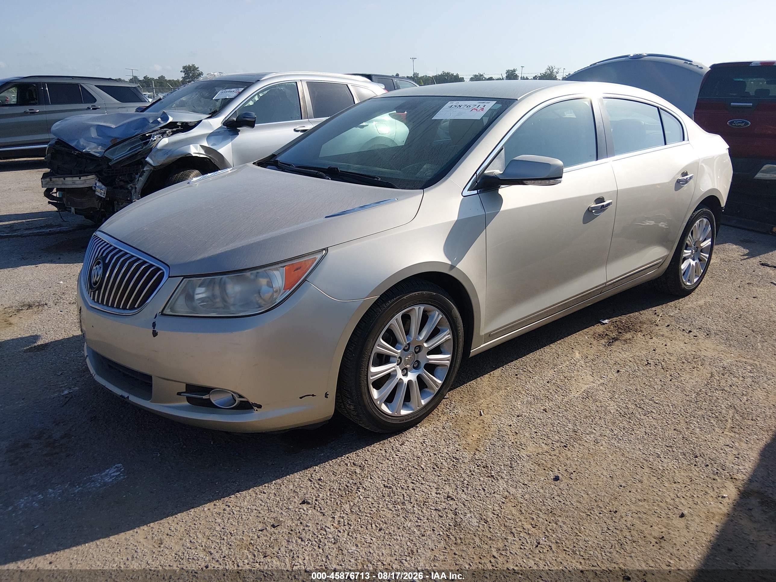 2013 Buick LaCrosse VIN 1G4GC5E31DF237827 IAAI salvage auction — Rear End, Salvage (Louisiana), sold $1,050 on 2026-09-23 (photo 2)