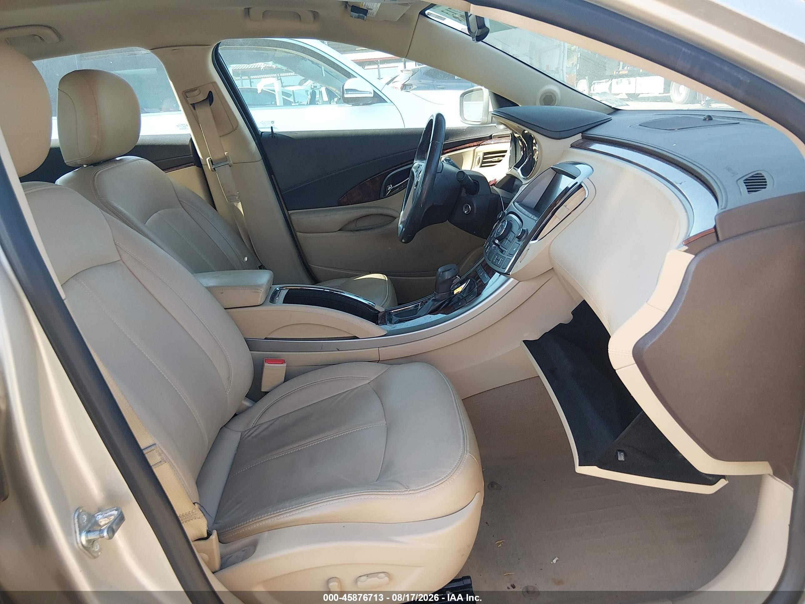 2013 Buick LaCrosse VIN 1G4GC5E31DF237827 IAAI salvage auction — Rear End, Salvage (Louisiana), sold $1,050 on 2026-09-23 (photo 5)