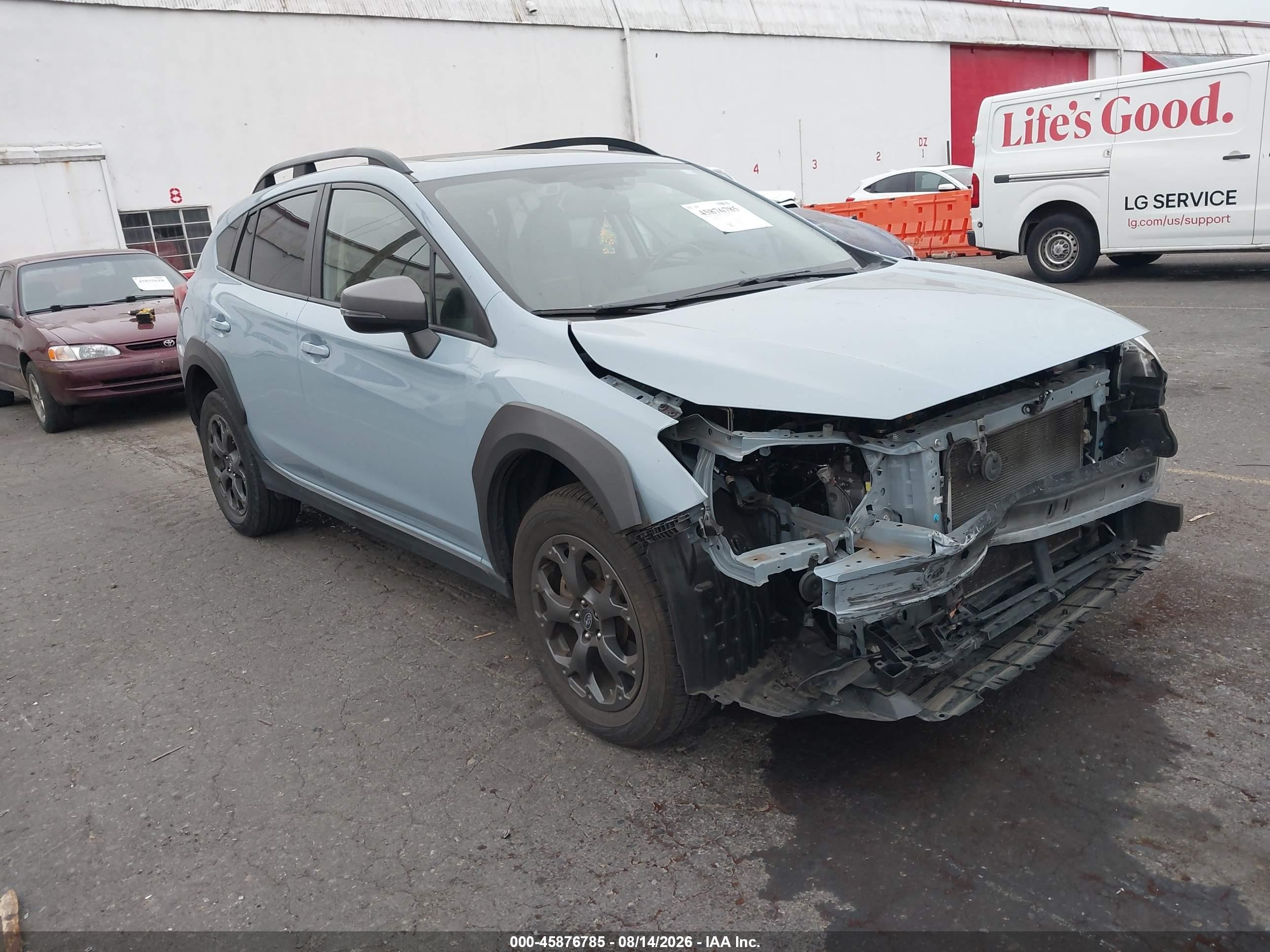 2023 Subaru Crosstrek VIN JF2GTHSC2PH238165 — IAAI salvage auction photo