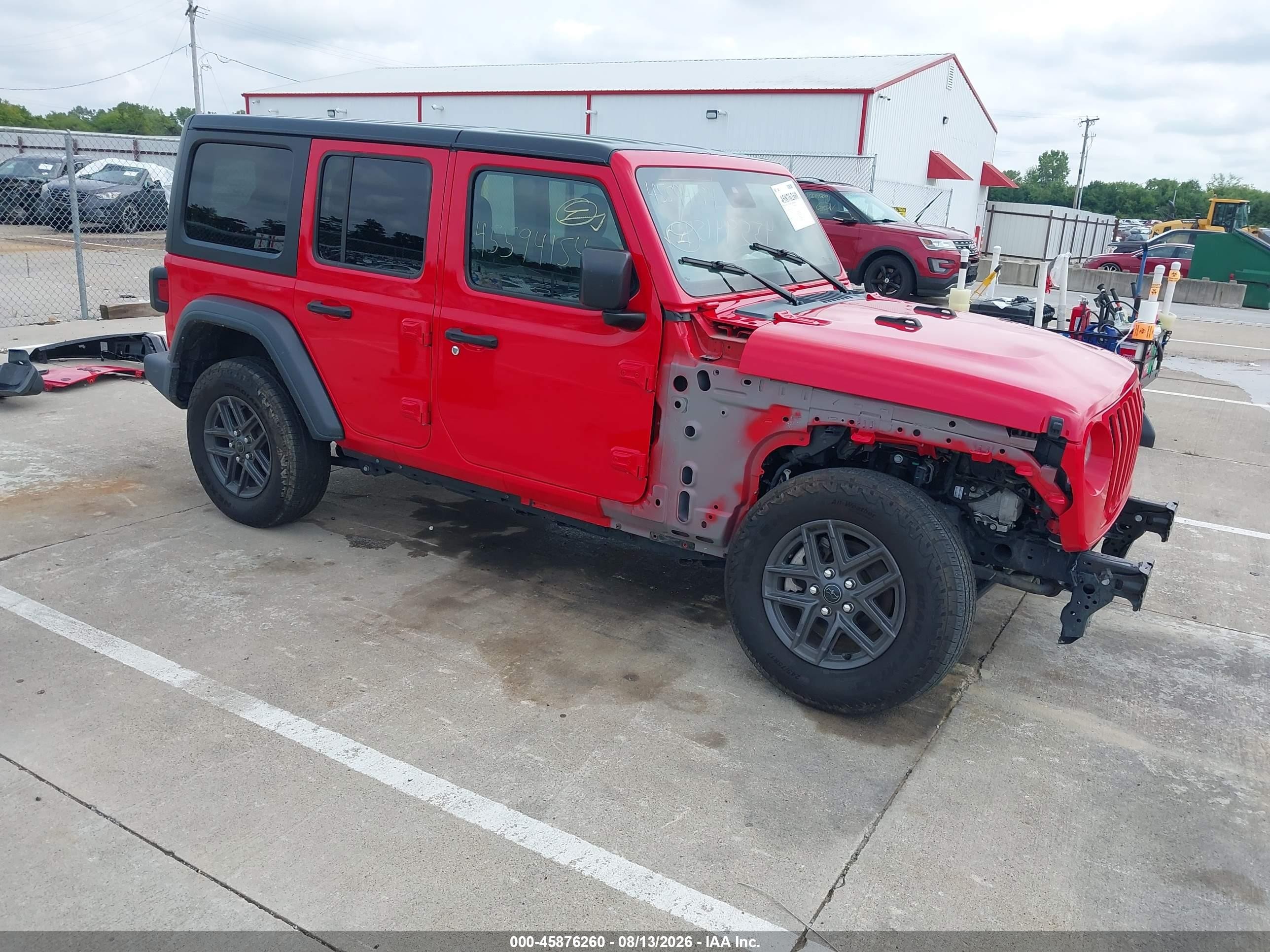 2024 Jeep Wrangler VIN 1C4PJXDN3RW155954 — IAAI salvage auction photo
