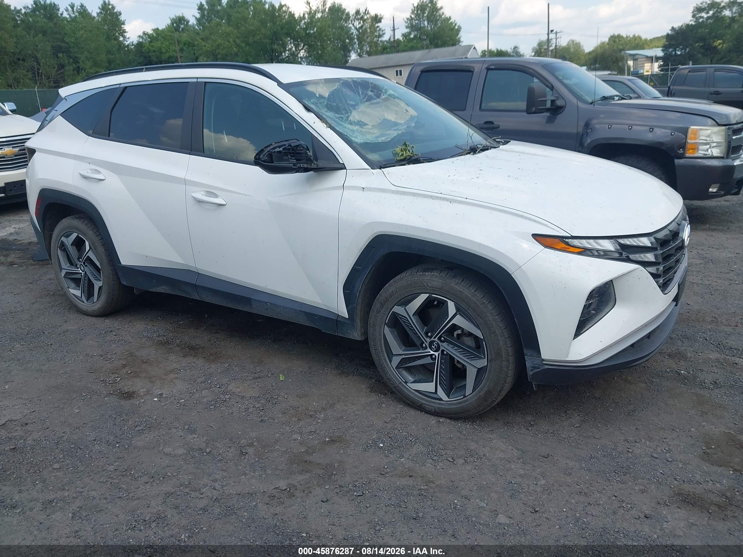 2024 Hyundai Tucson VIN 5NMJBCDE4RH426583 — IAAI salvage auction photo