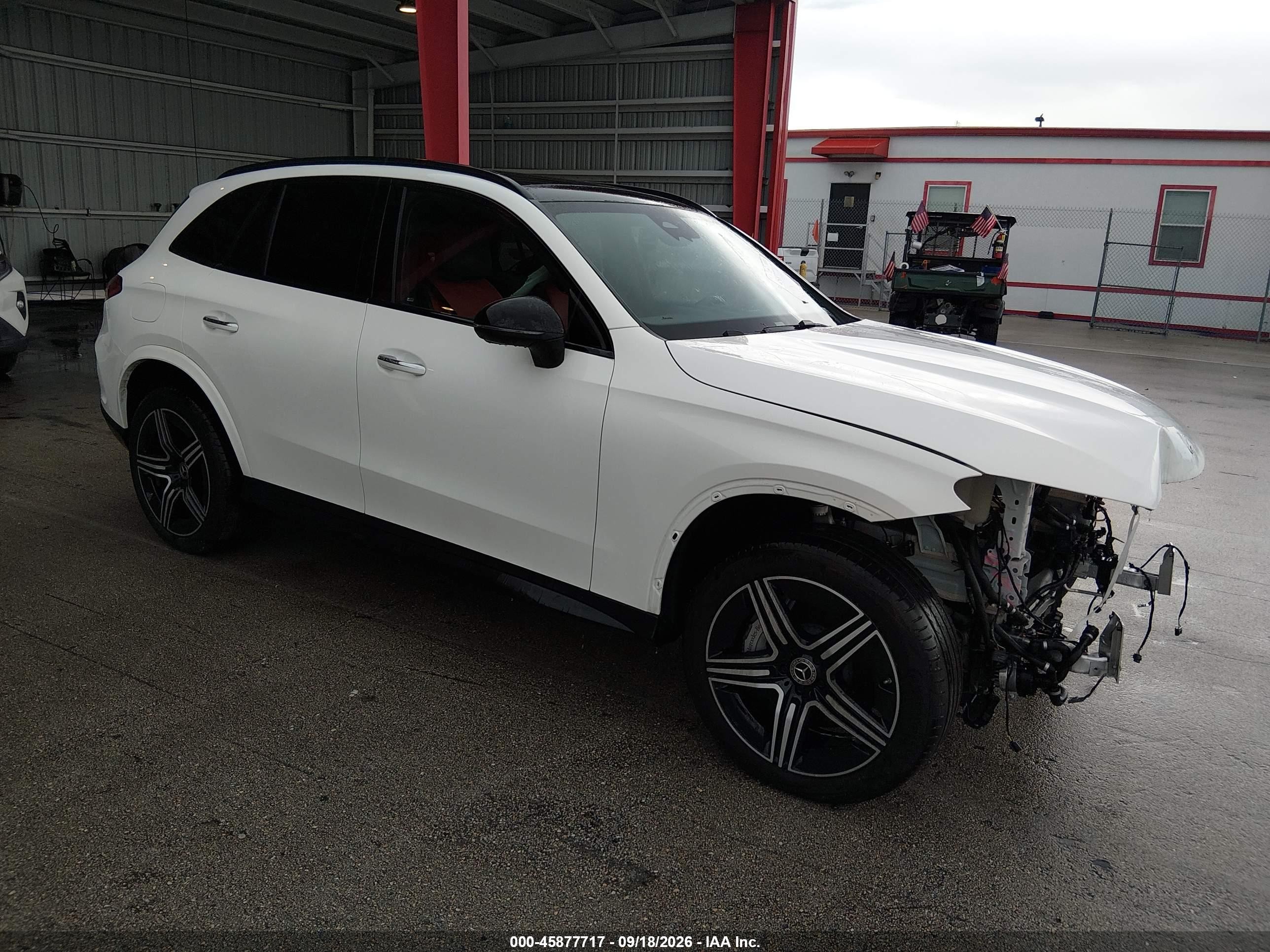2026 Mercedes-Benz GLC-Class VIN W1NKM4GB8TU107461 — IAAI salvage auction photo