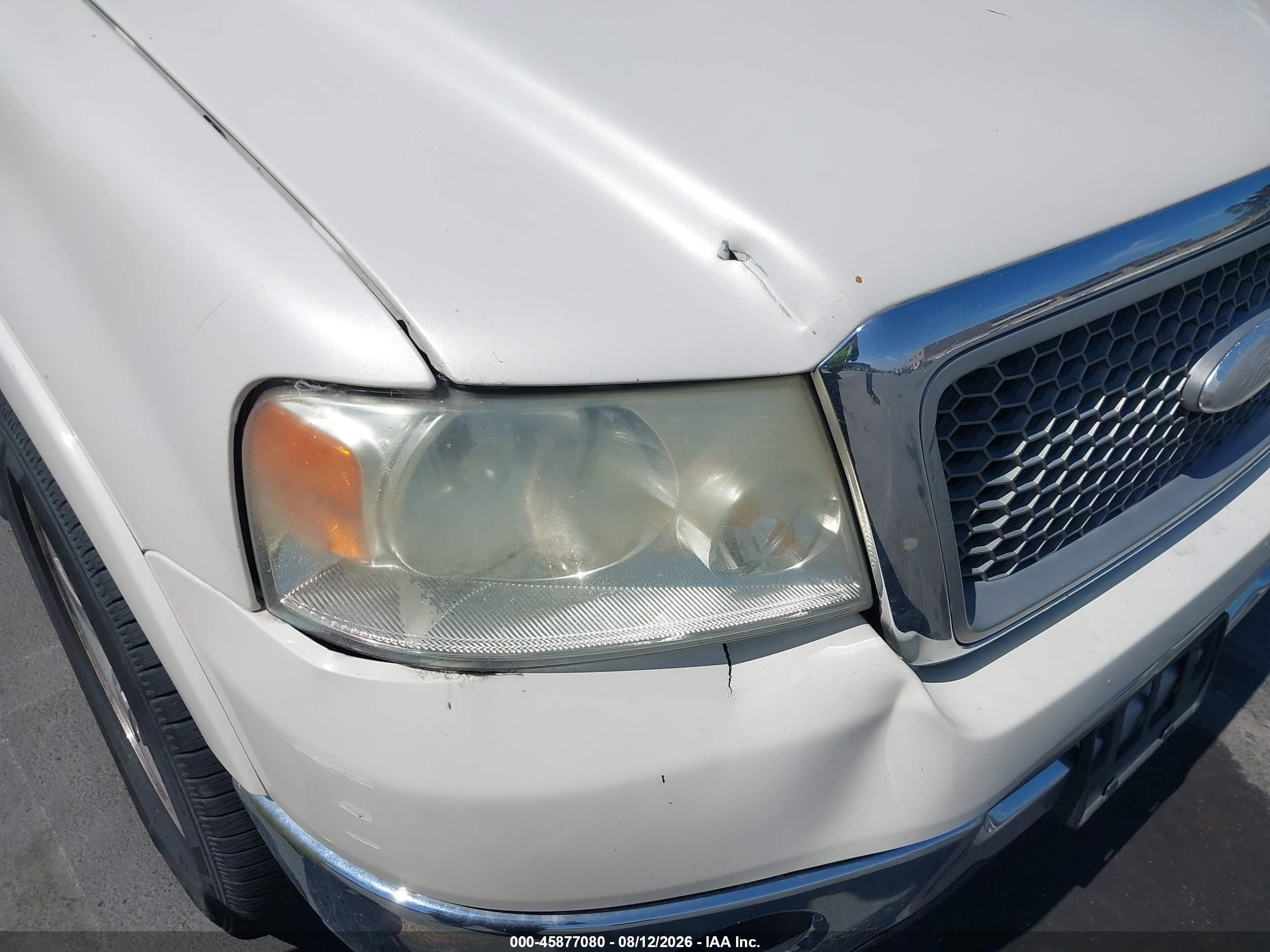 2007 Ford F-150 VIN 1FTPW12527FB60707 IAAI salvage auction — Normal Wear, Clear - Dealer Only (California), sold $1,375 on 2026-09-03 (photo 6)