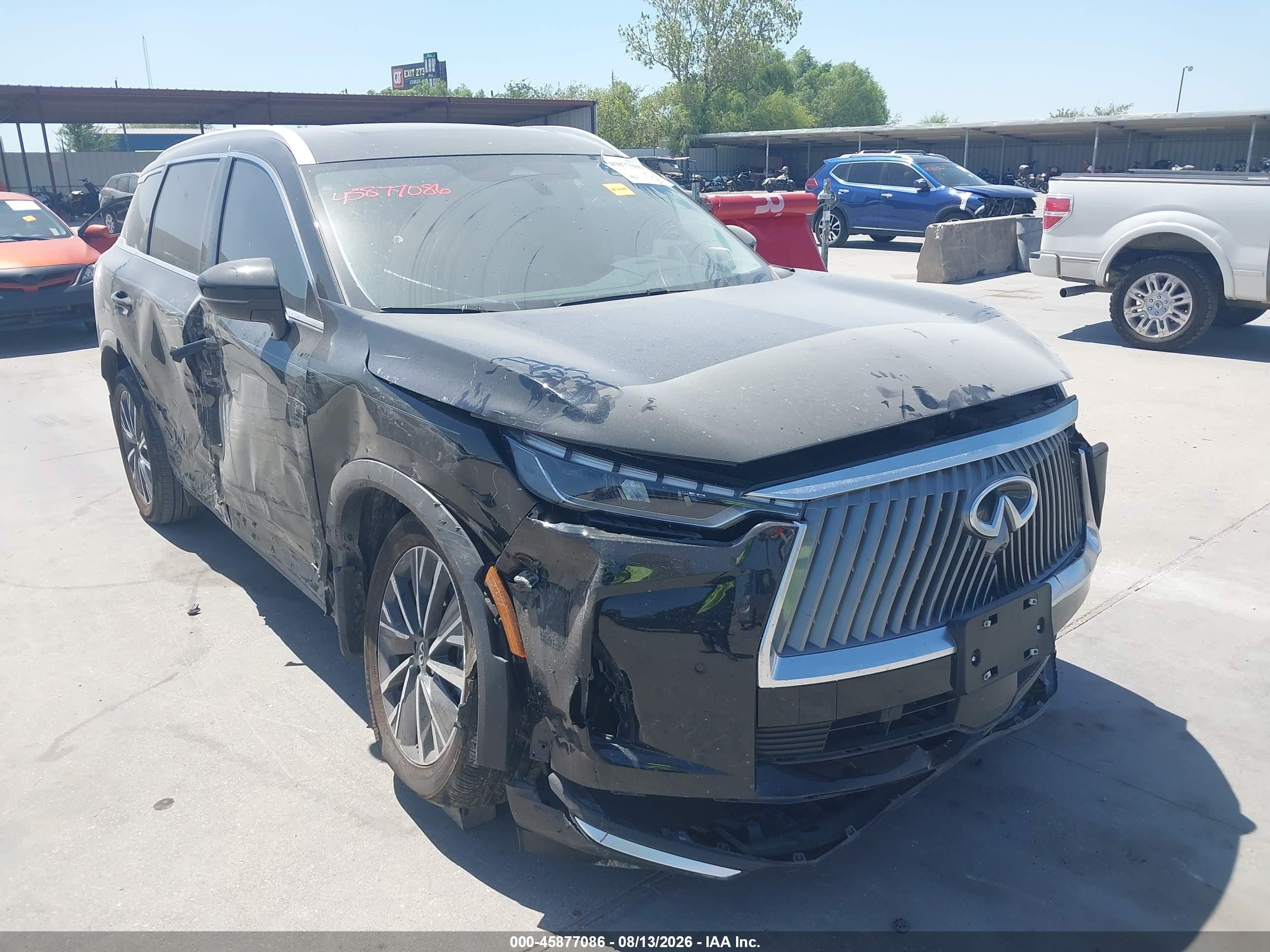 2026 Infiniti QX60 VIN 5N1AL1FR3TC343066 — IAAI salvage auction photo