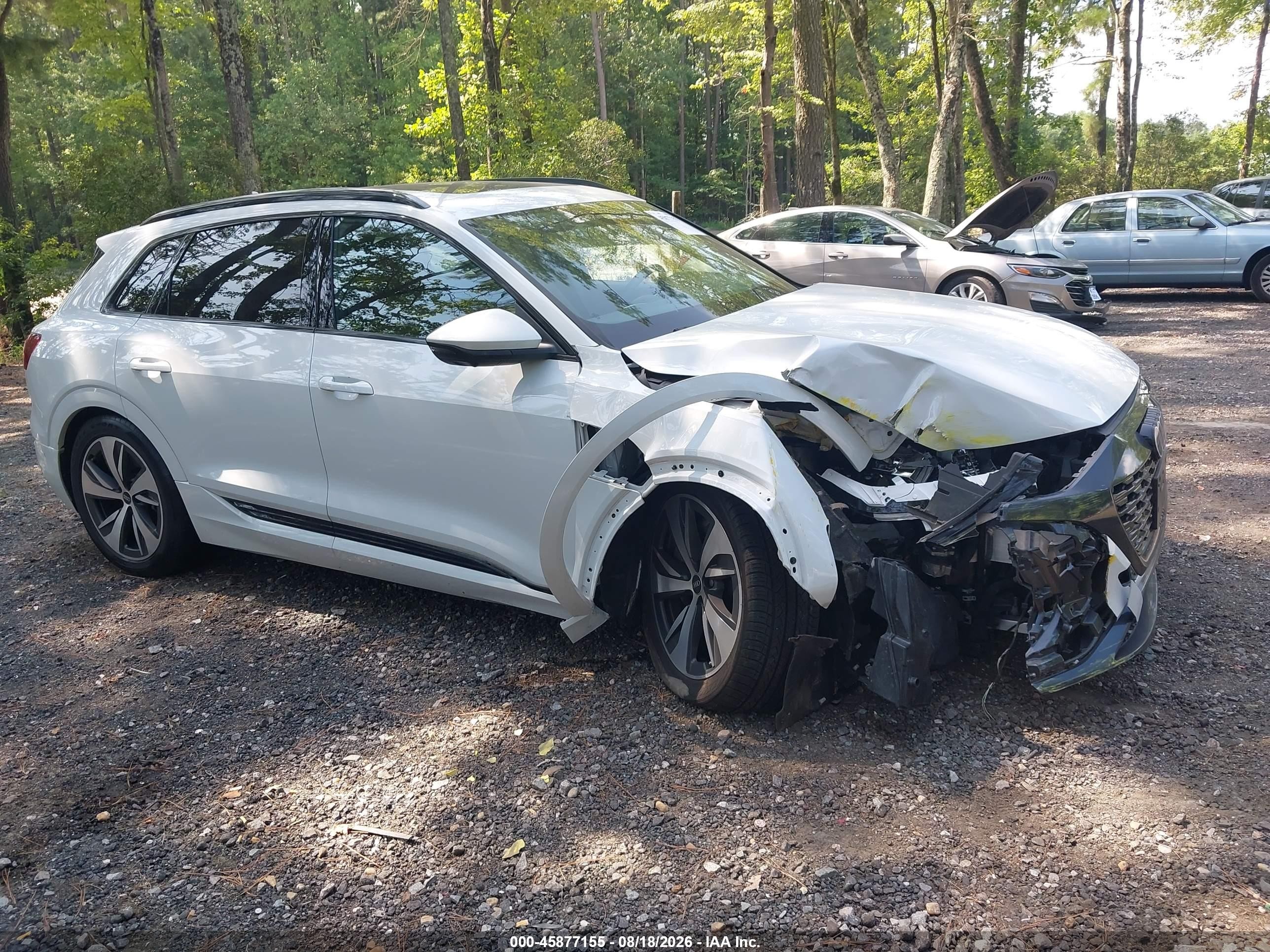 2024 Audi Q8 VIN WA15AAGE3RB030681 — IAAI salvage auction photo