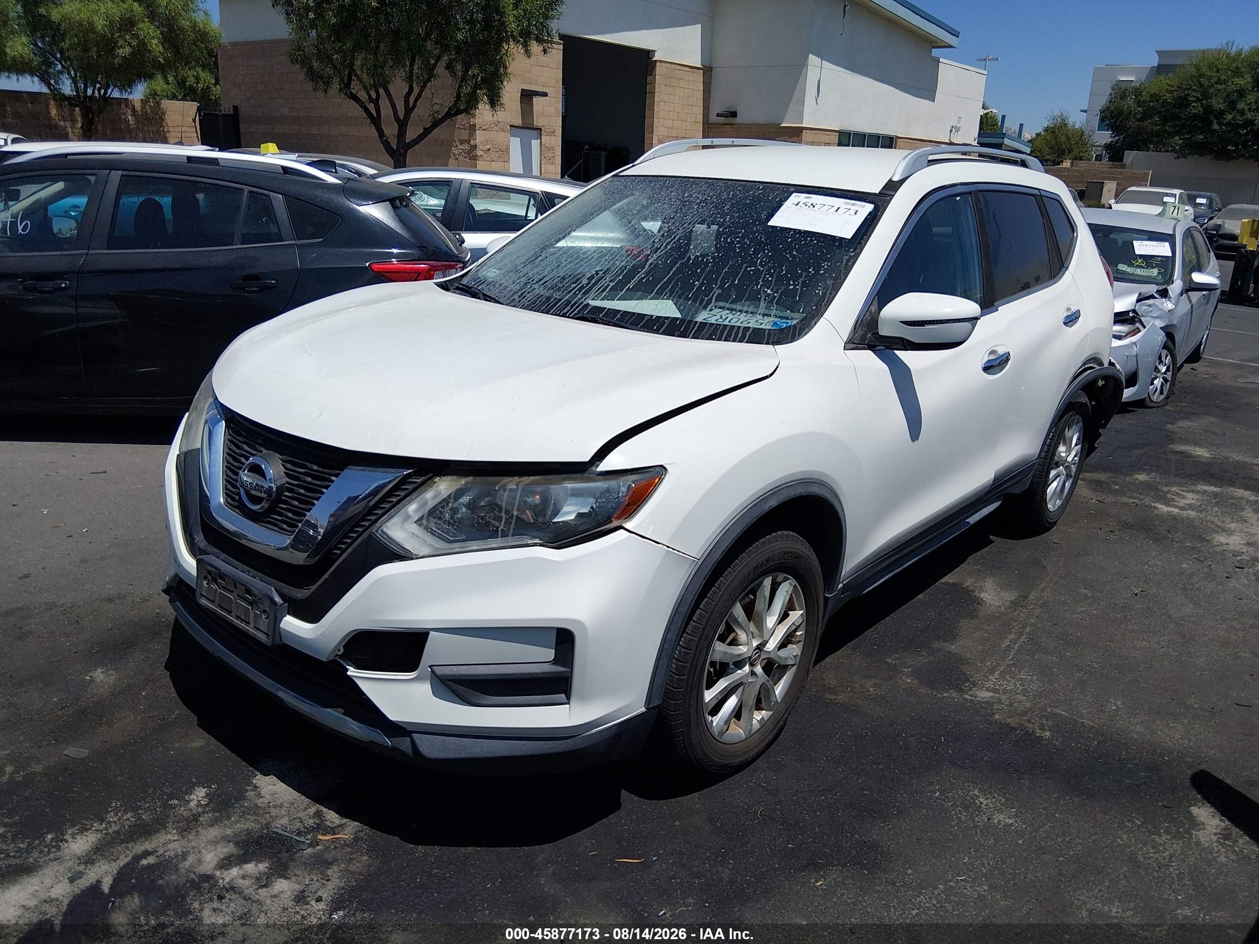 2017 Nissan Rogue VIN JN8AT2MT5HW134544 IAAI salvage auction — Rear End, Salvage Certificate (California), sold $1,800 on 2026-09-14 (photo 2)