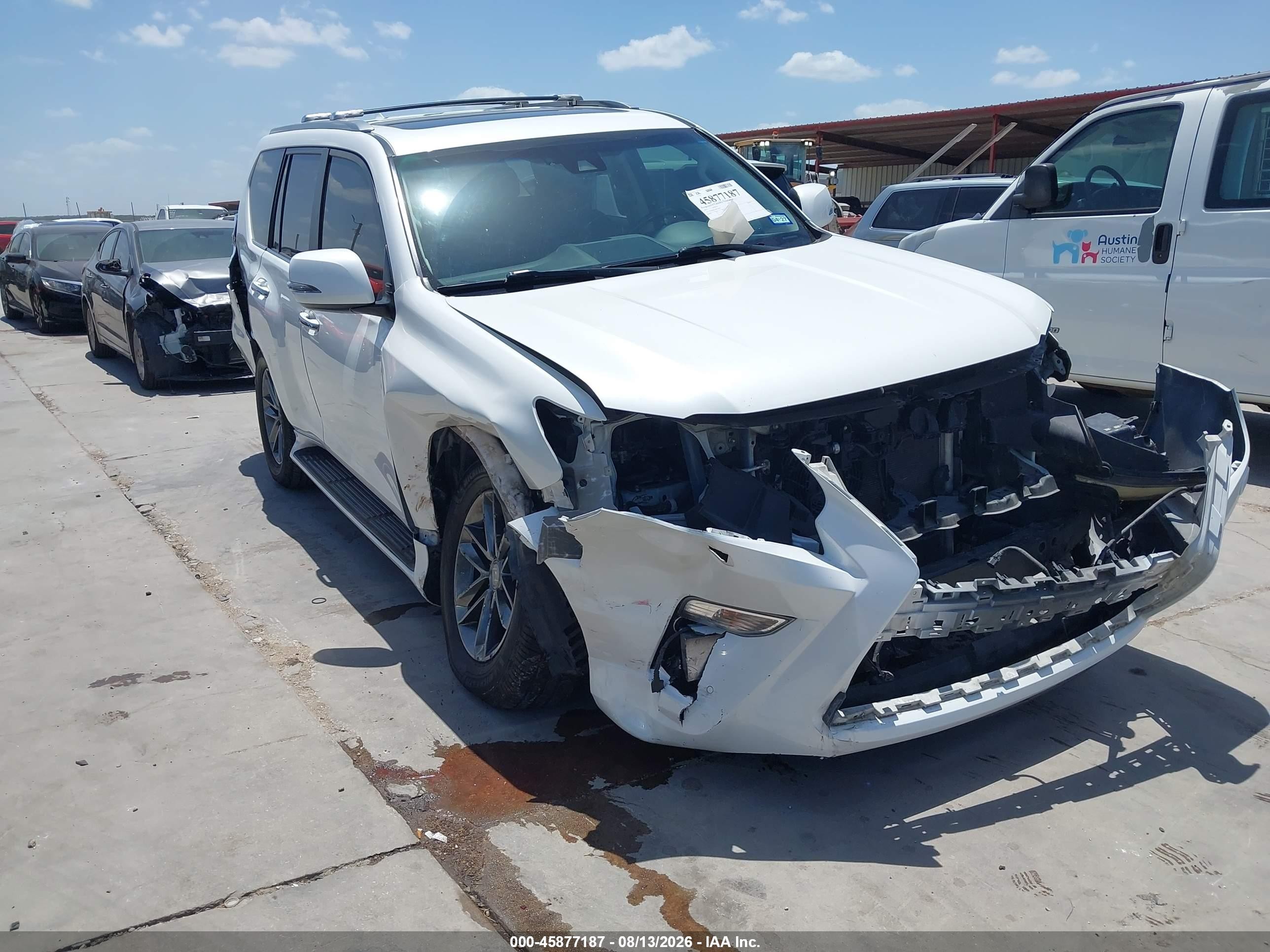 2021 Lexus GX 460 VIN JTJAM7BX3M5276805 — IAAI salvage auction photo