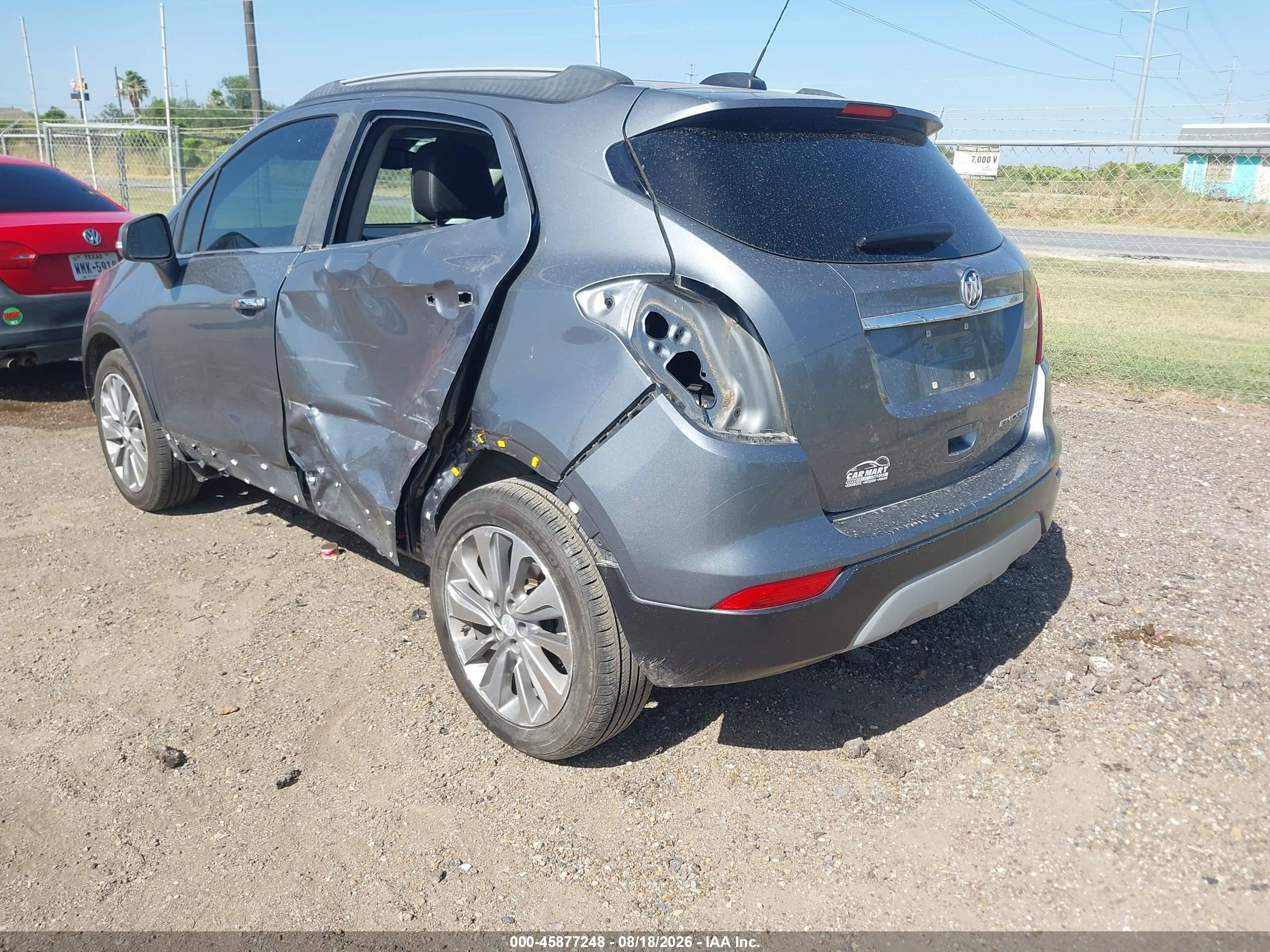 2019 Buick Encore VIN KL4CJASB3KB951194 IAAI salvage auction — Rear End, Original (Texas), sold $2,400 on 2026-10-20 (photo 3)