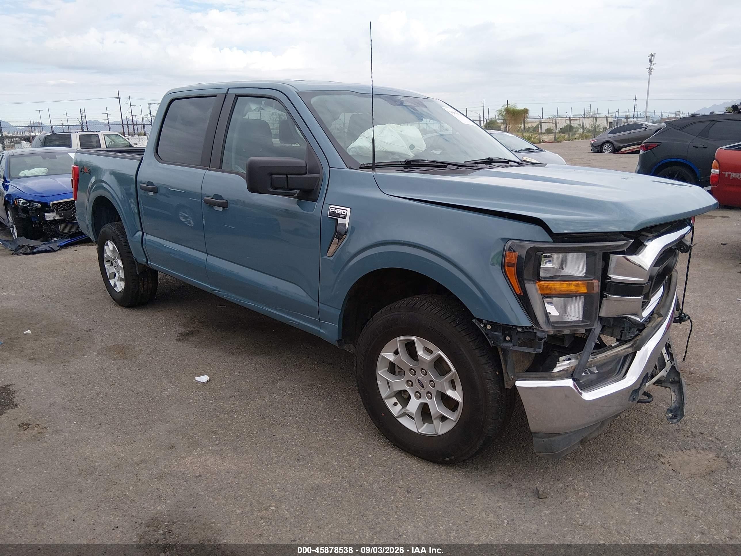 2023 Ford F-150 VIN 1FTFW1E59PKE76488 — IAAI salvage auction photo