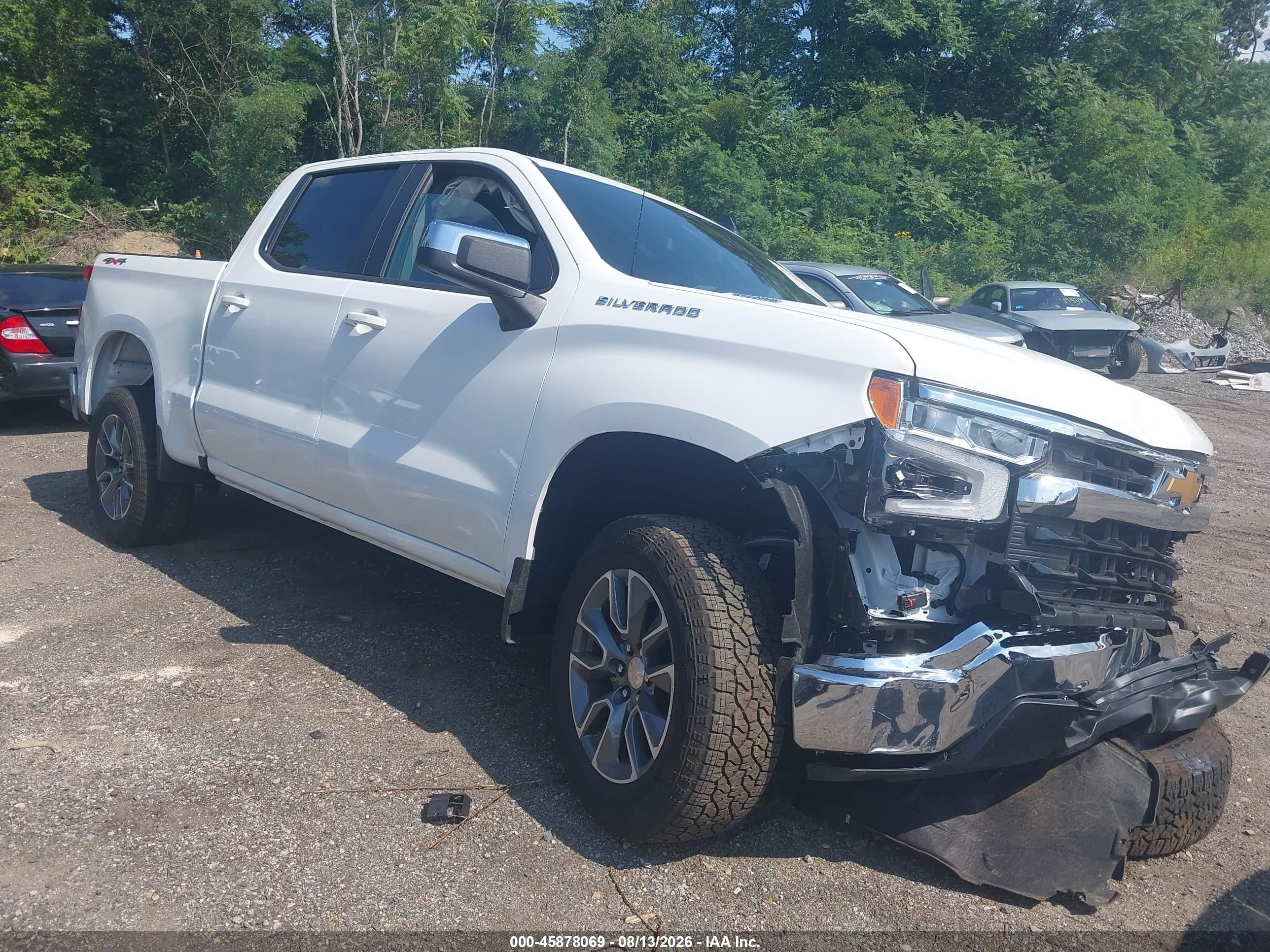 2026 Chevrolet Silverado 1500 VIN 1GCPKKEK5TZ363733 — IAAI salvage auction photo
