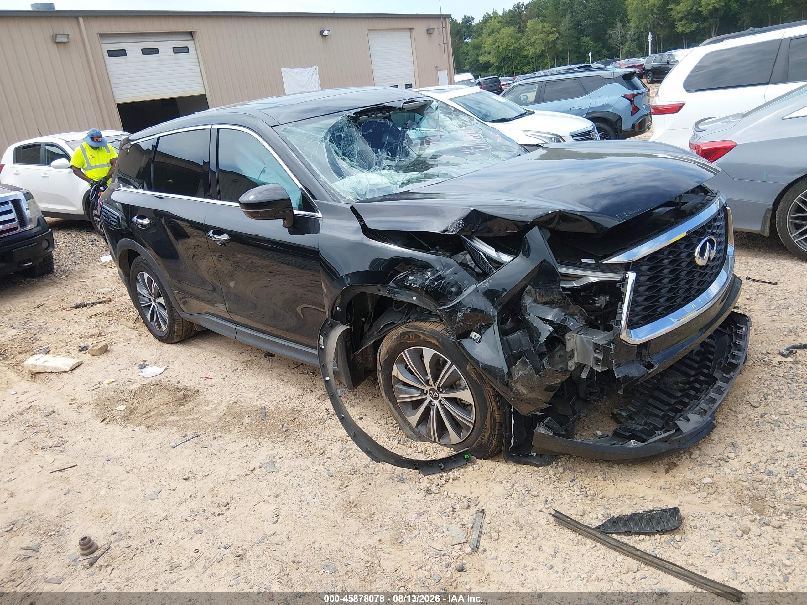 2025 Infiniti QX60 VIN 5N1AL1ES4SC335920 — IAAI salvage auction photo