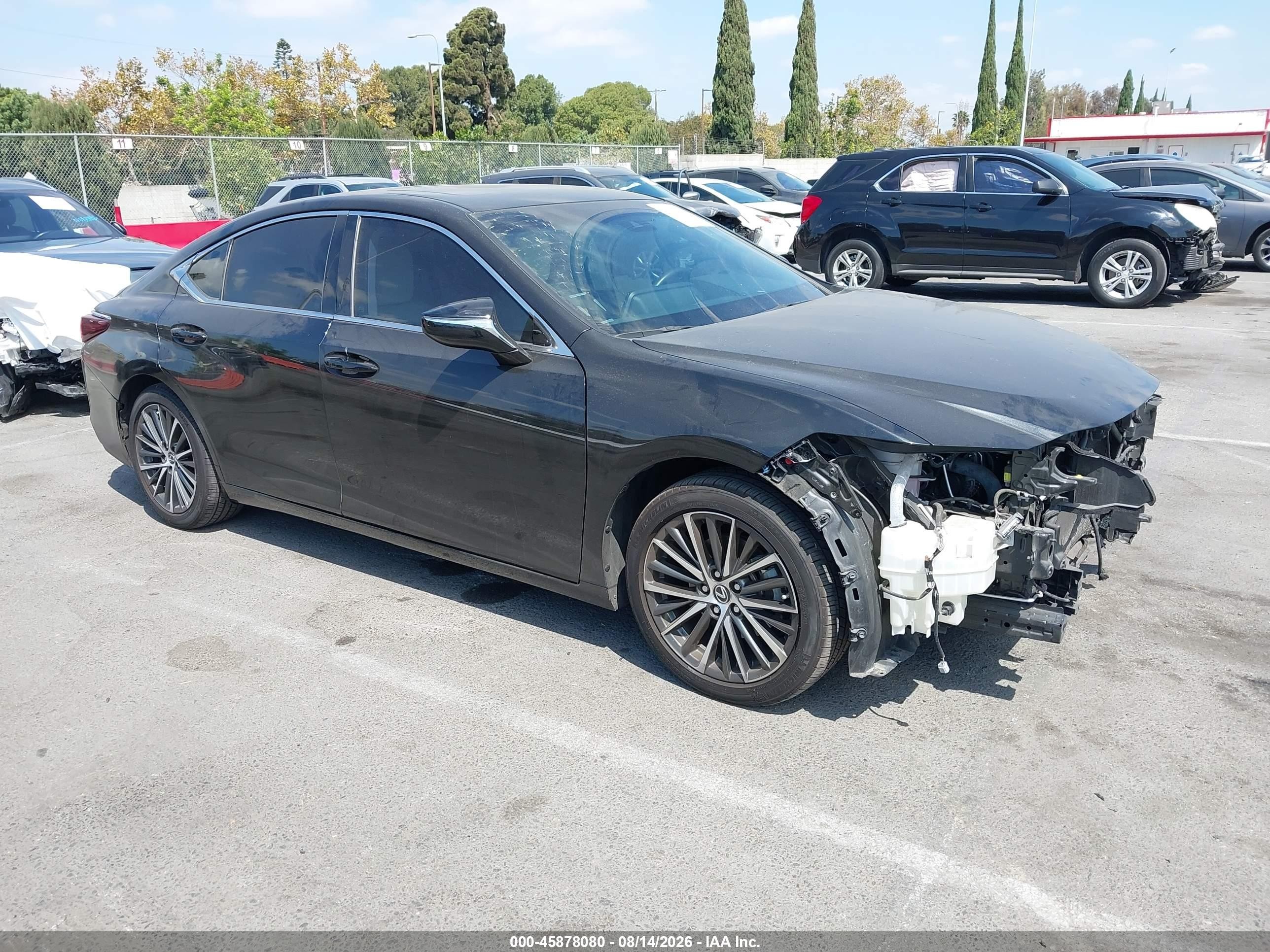 2022 Lexus ES 350 VIN 58ADZ1B1XNU137177 — IAAI salvage auction photo