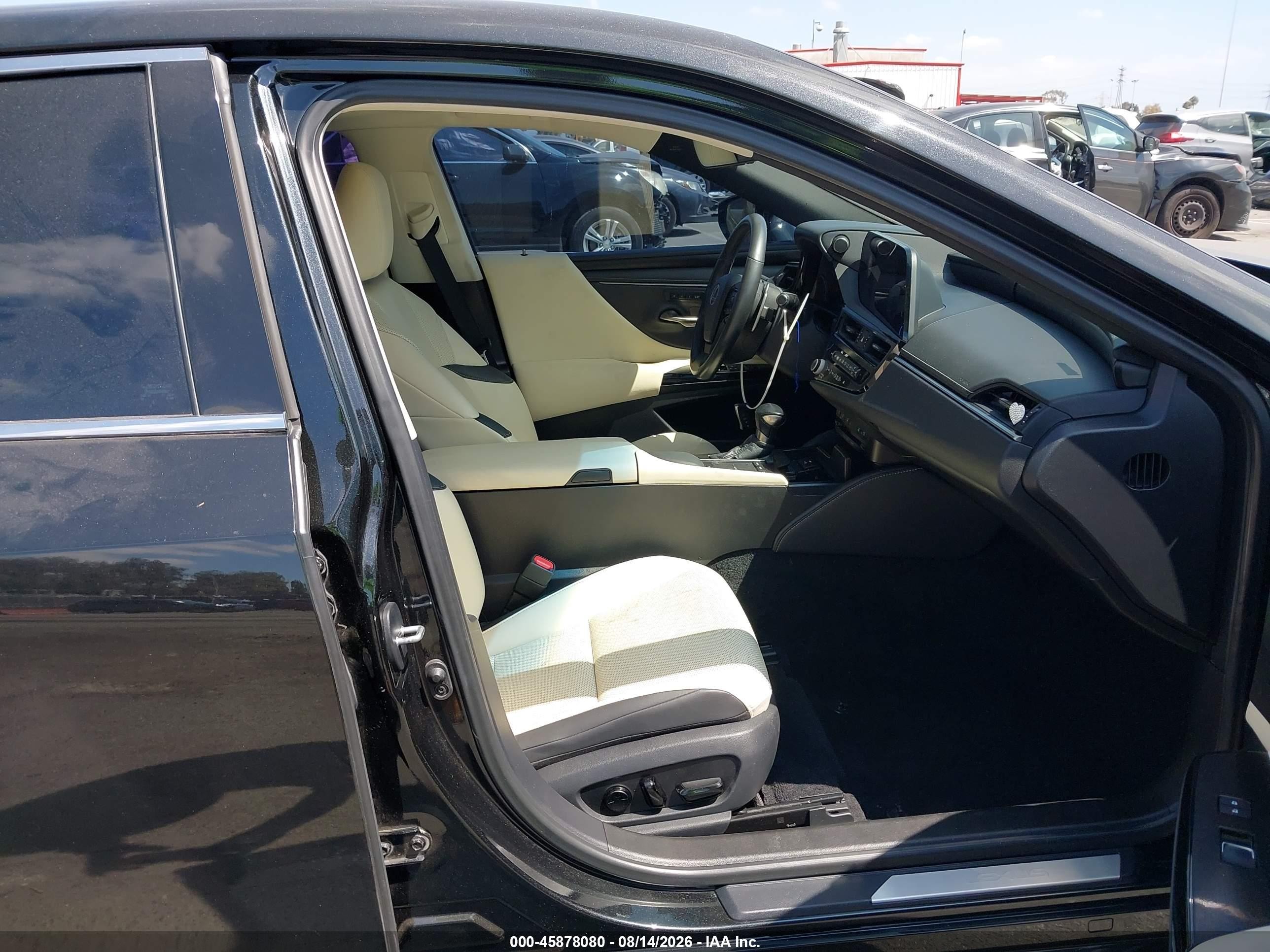 2022 Lexus ES VIN 58ADZ1B1XNU137177 IAAI salvage auction — Front End, Salvage (California), sold $14,100 on 2026-09-12 (photo 5)