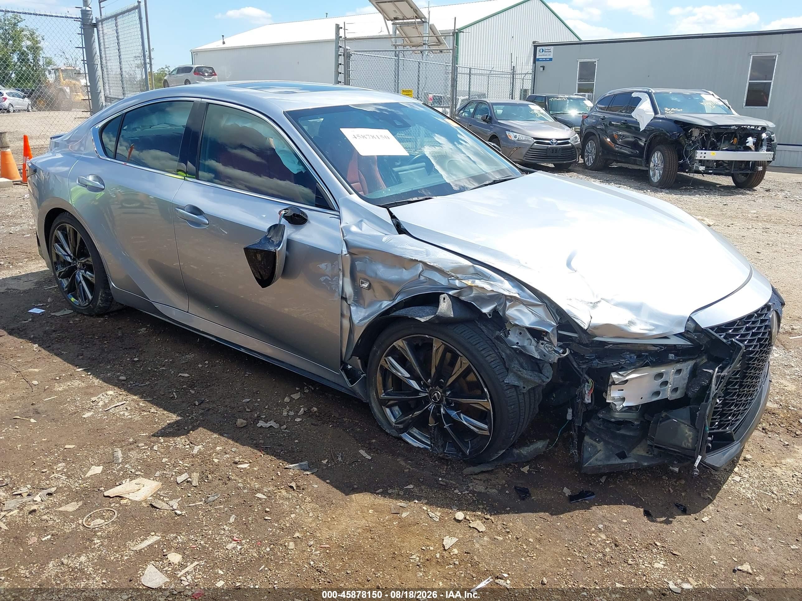 2023 Lexus IS 350 VIN JTHGZ1E28P5031738 — IAAI salvage auction photo