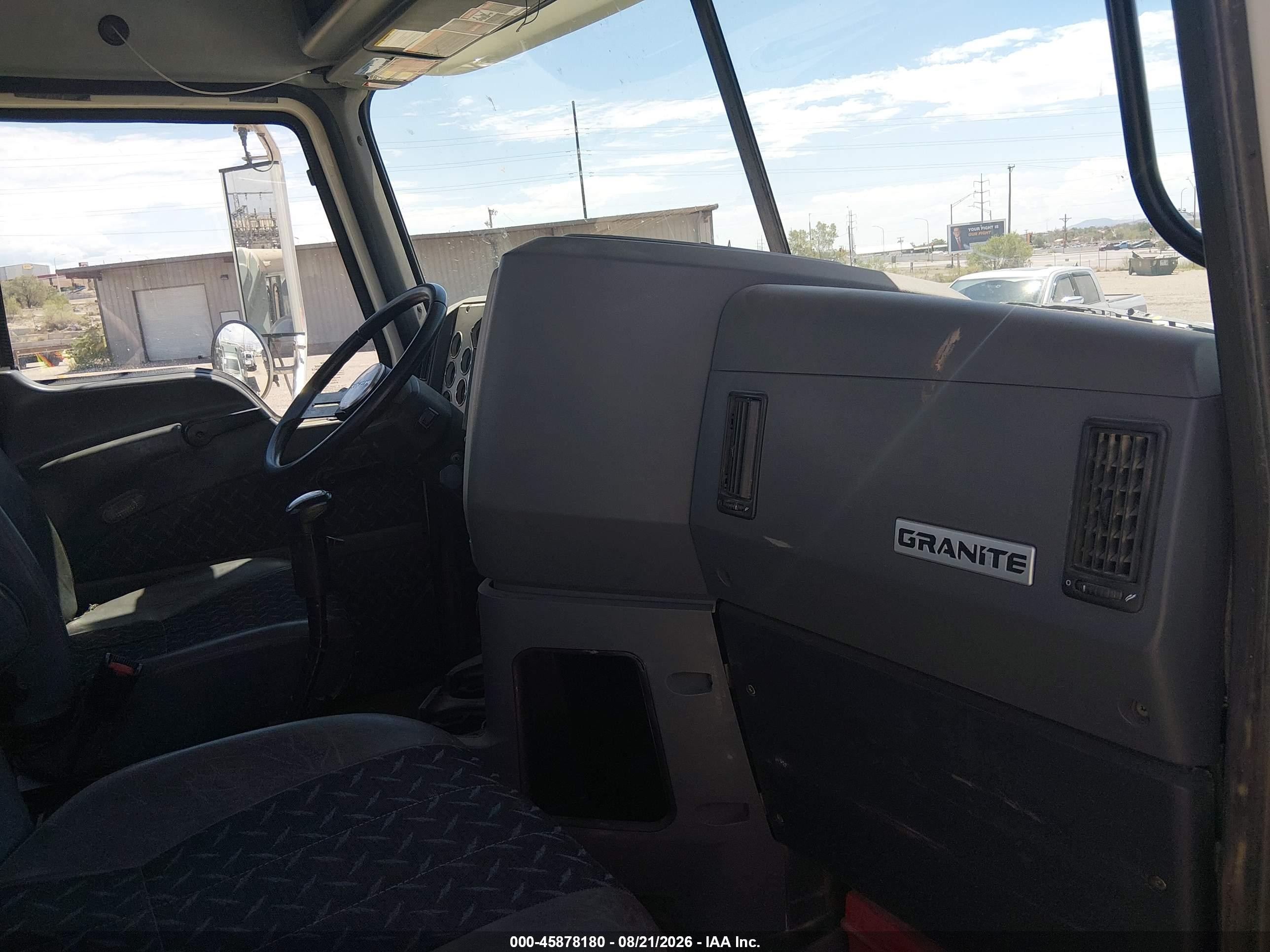 2013 Mack 700 Gu700 VIN 1M2AX07C4DM015563 IAAI salvage auction — Front End, Clear (New Mexico), sold $8,300 on 2026-09-21 (photo 5)