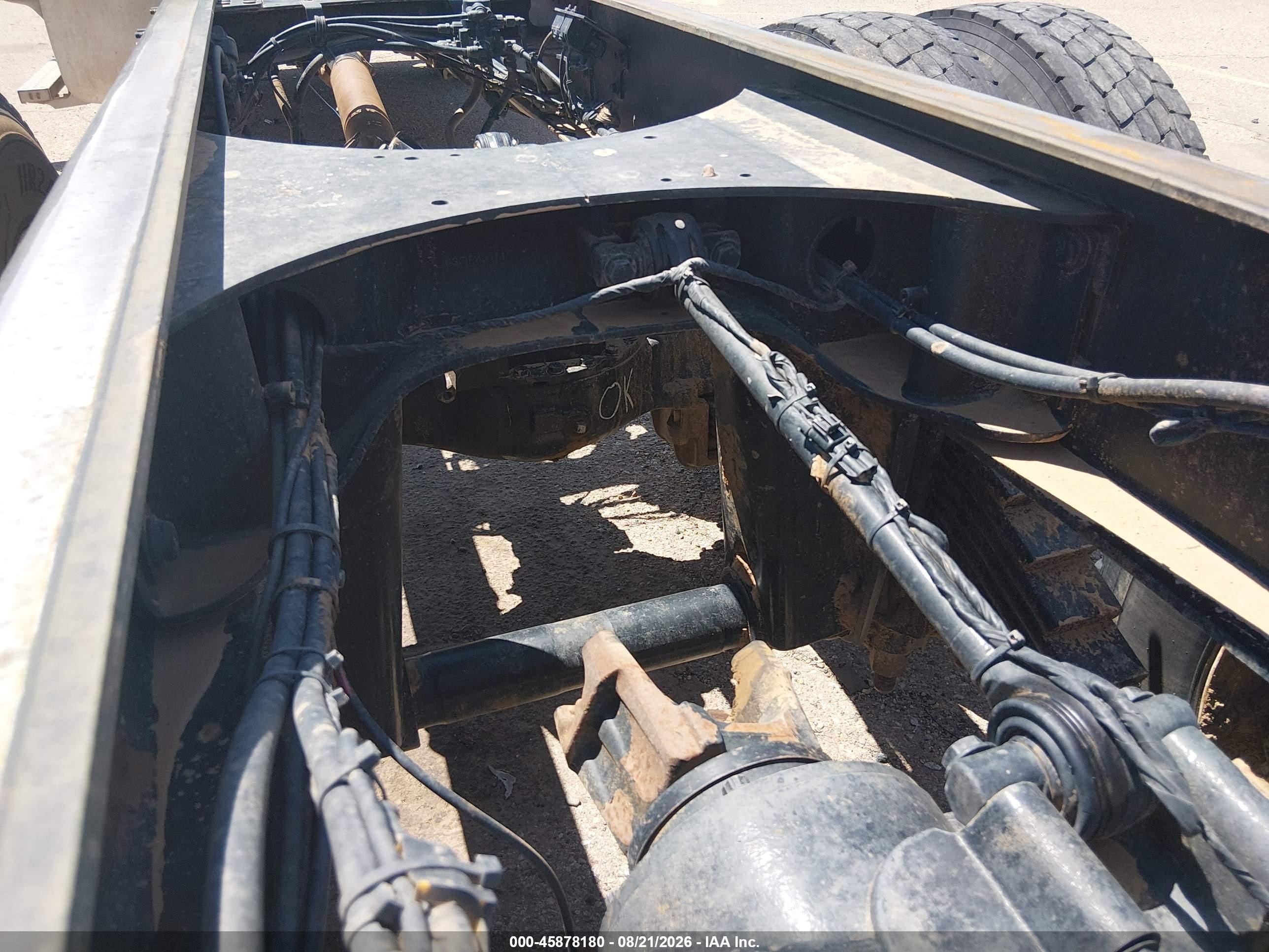 2013 Mack 700 Gu700 VIN 1M2AX07C4DM015563 IAAI salvage auction — Front End, Clear (New Mexico), sold $8,300 on 2026-09-21 (photo 6)