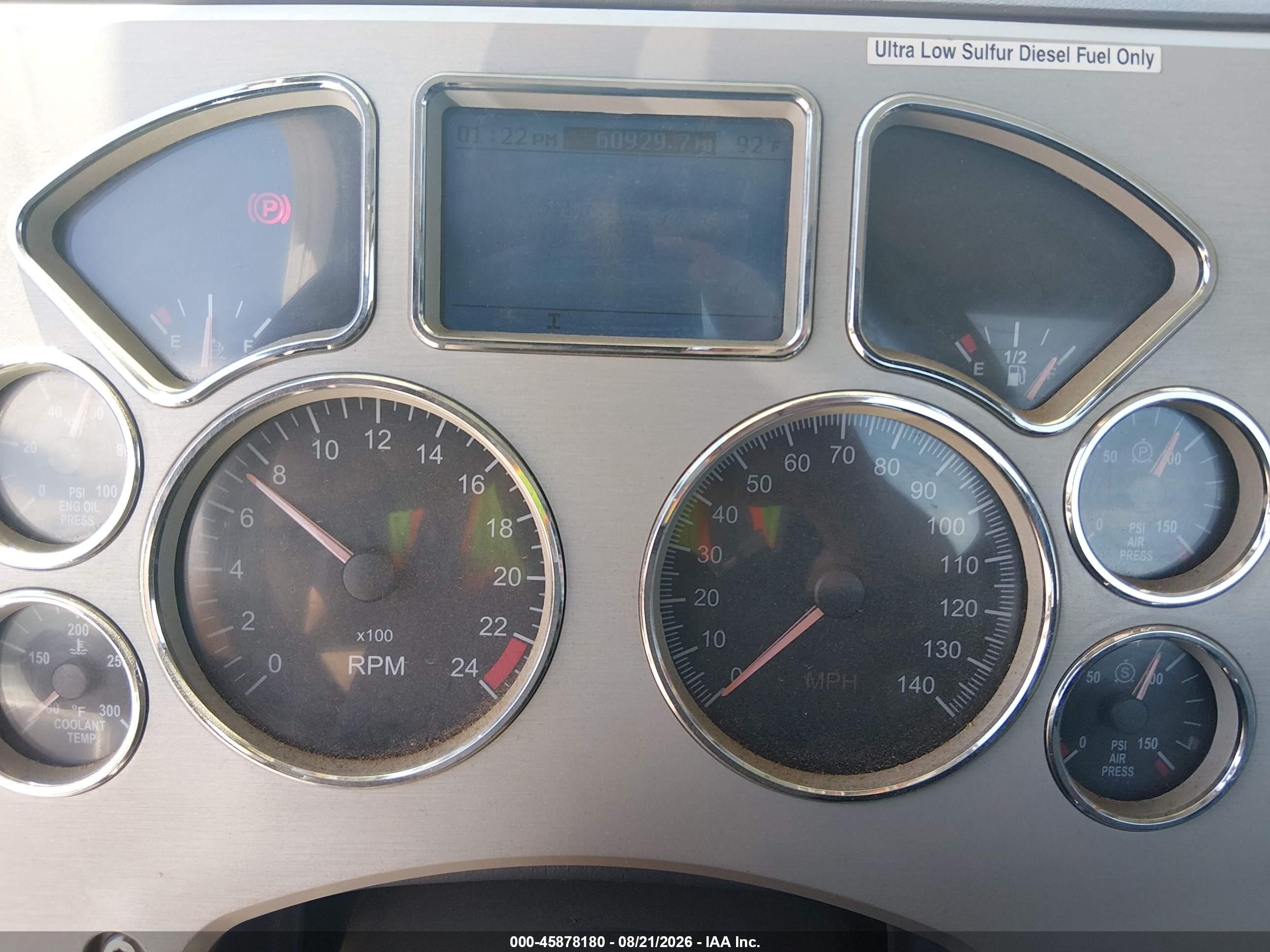 2013 Mack 700 Gu700 VIN 1M2AX07C4DM015563 IAAI salvage auction — Front End, Clear (New Mexico), sold $8,300 on 2026-09-21 (photo 7)