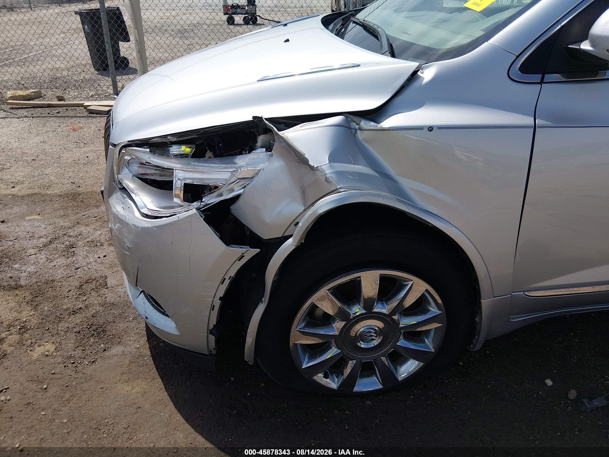 2014 Buick Enclave VIN 5GAKRCKD4EJ105014 IAAI salvage auction — Unknown, Salvage (Kansas), sold $1,050 on 2026-09-07 (photo 6)