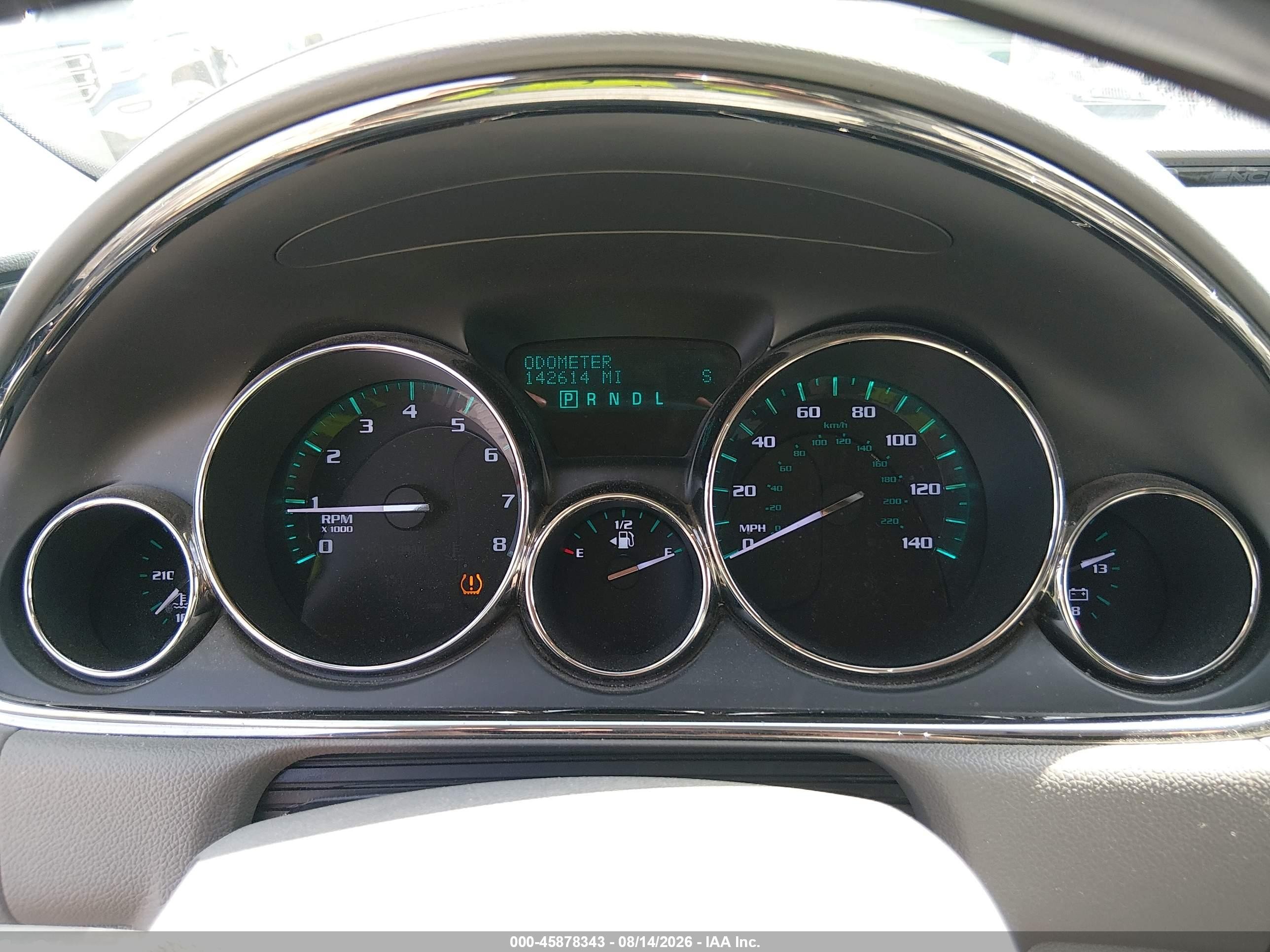 2014 Buick Enclave VIN 5GAKRCKD4EJ105014 IAAI salvage auction — Unknown, Salvage (Kansas), sold $1,050 on 2026-09-07 (photo 7)
