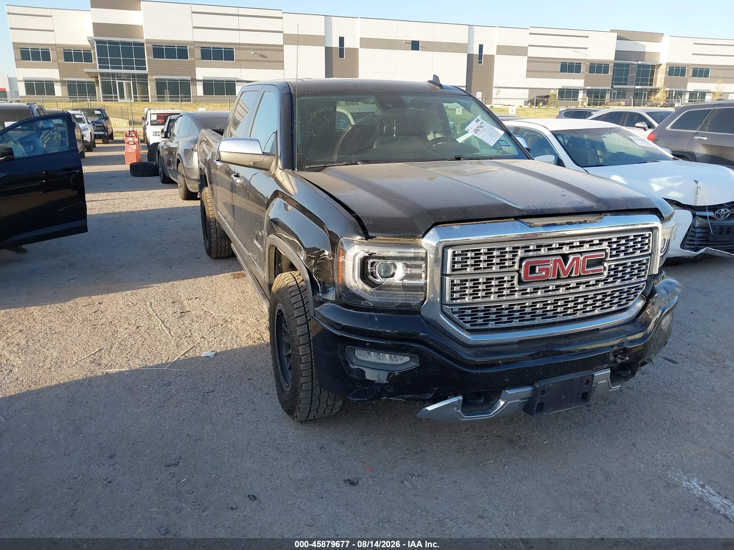 2016 GMC Sierra 1500 VIN 3GTP1PEC1GG286034 — IAAI salvage auction photo