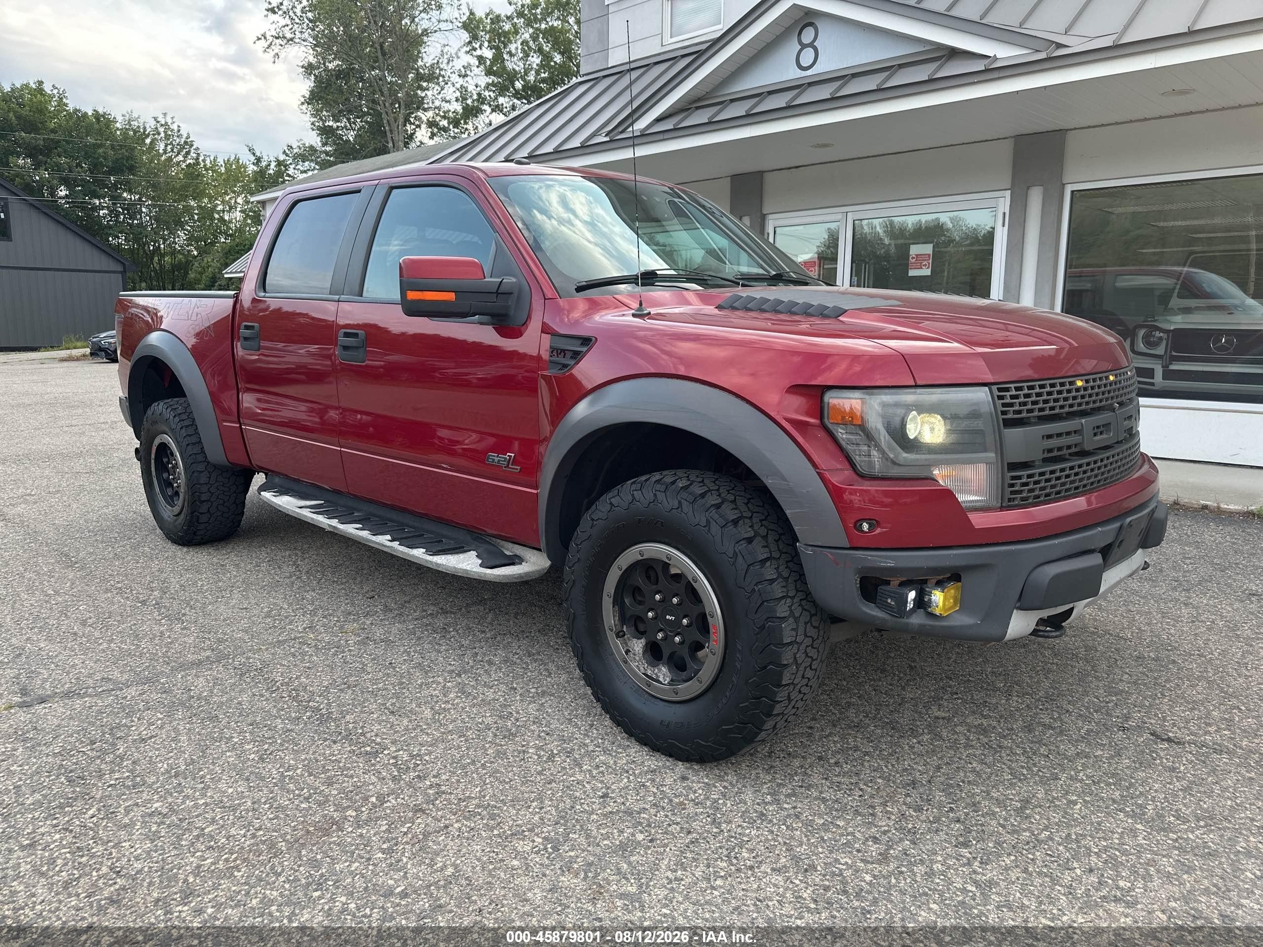 2014 Ford F-150 lightning VIN 1FTFW1R62EFB13779 IAAI salvage auction — Normal Wear, Original (New Hampshire), sold $11,575 on 2026-09-09 (photo 1)