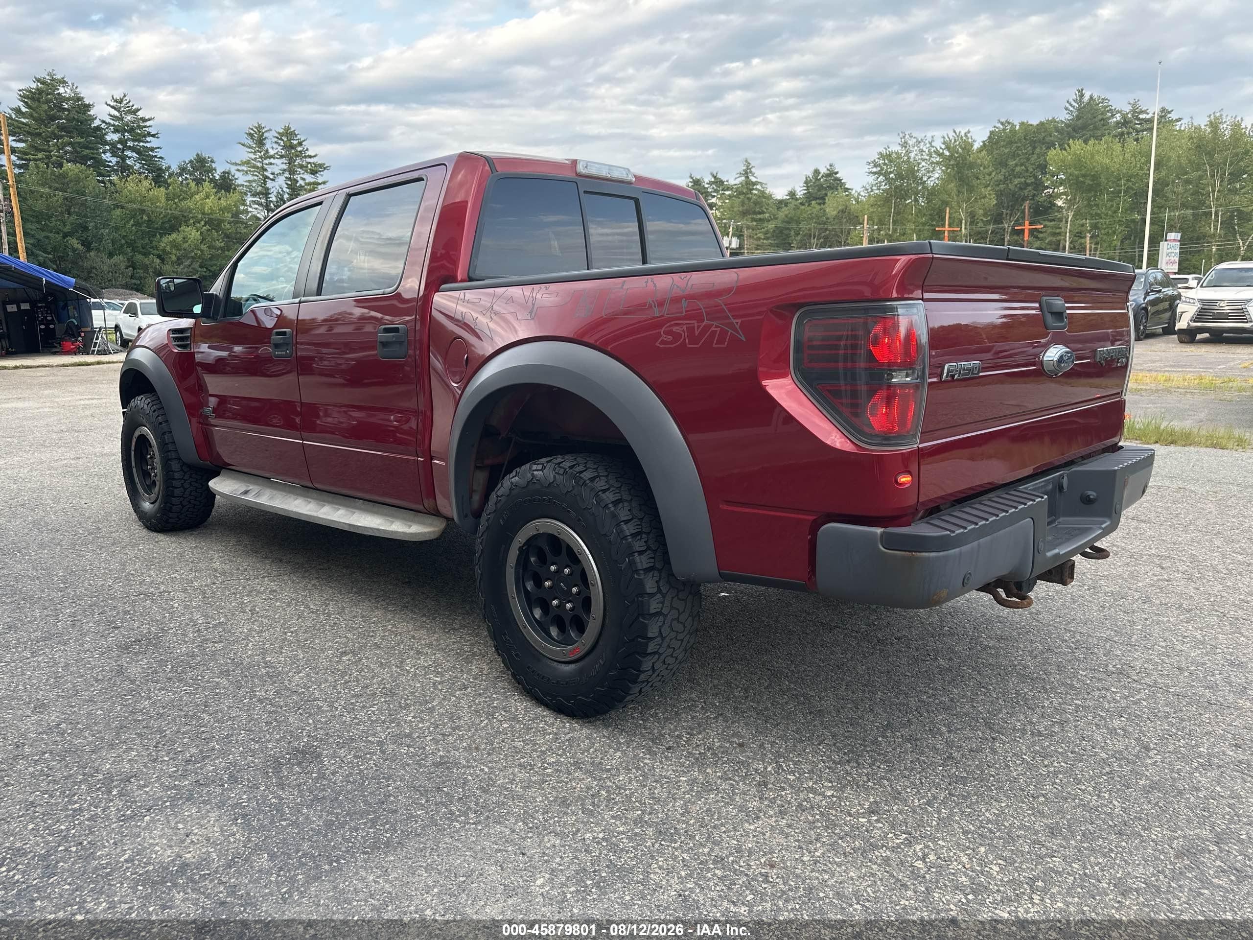 2014 Ford F-150 lightning VIN 1FTFW1R62EFB13779 IAAI salvage auction — Normal Wear, Original (New Hampshire), sold $11,575 on 2026-09-09 (photo 3)