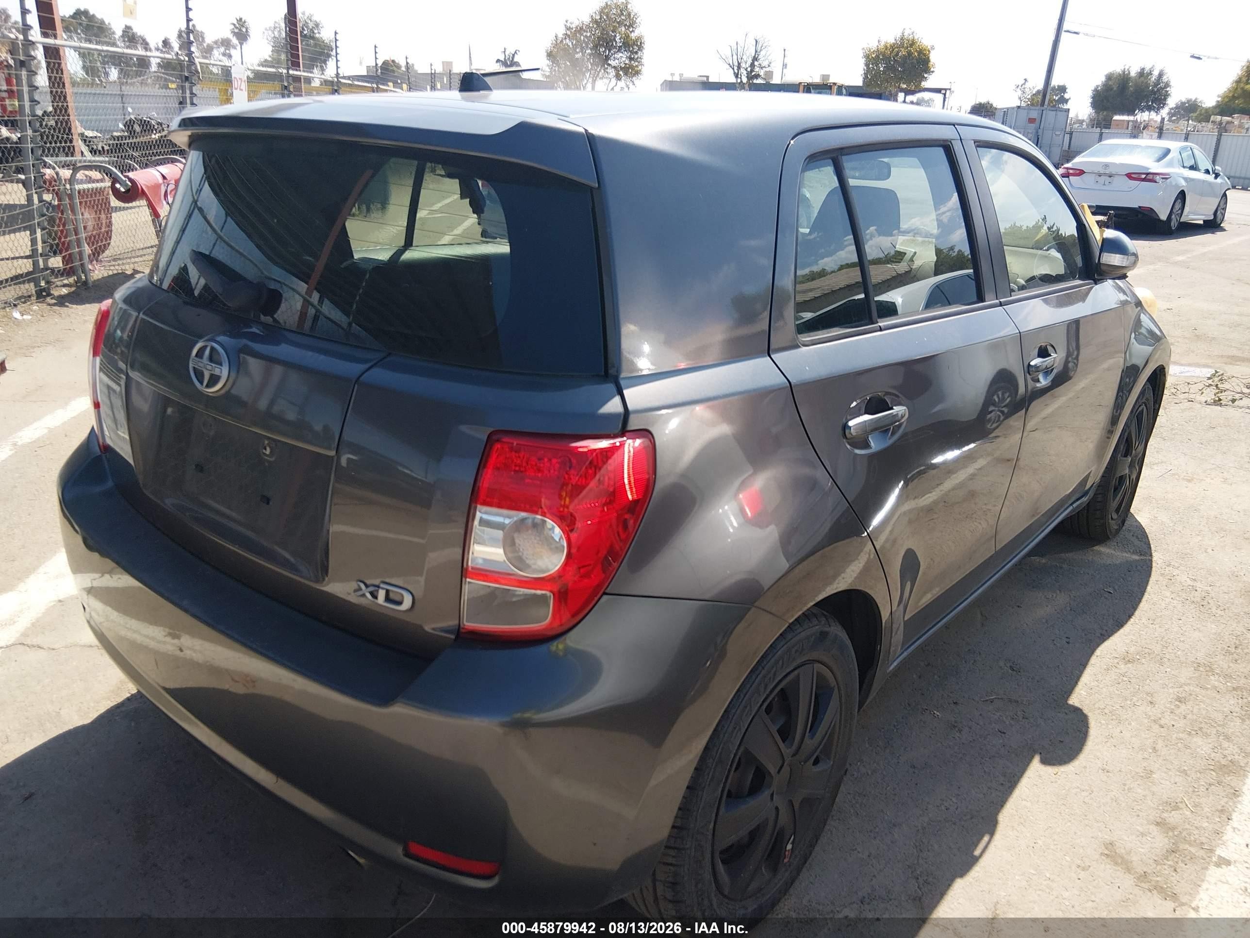 2012 Scion Xd VIN JTKKU4B43C1017483 IAAI salvage auction — Normal Wear, Clear - Dealer Only (California), sold $700 on 2026-09-08 (photo 4)