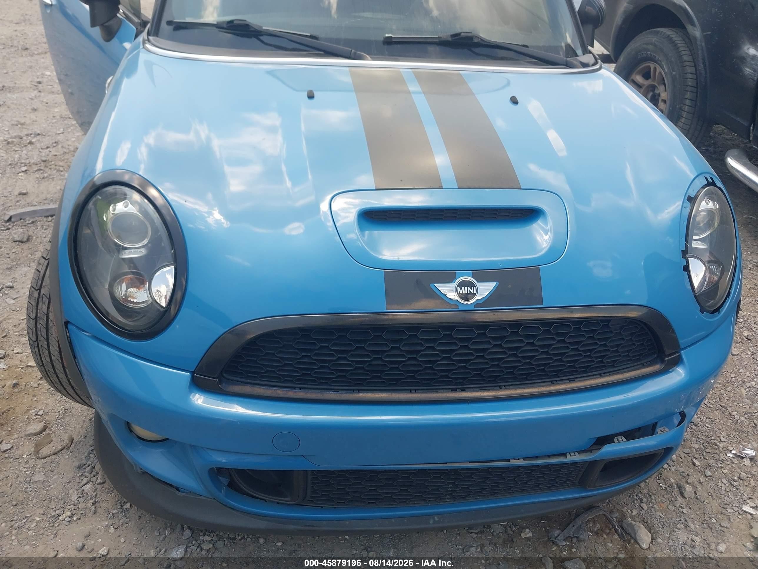 2012 Mini Cooper VIN WMWSV3C51CT387628 IAAI salvage auction — Front End, Salvage (Georgia), sold $700 on 2026-09-12 (photo 6)