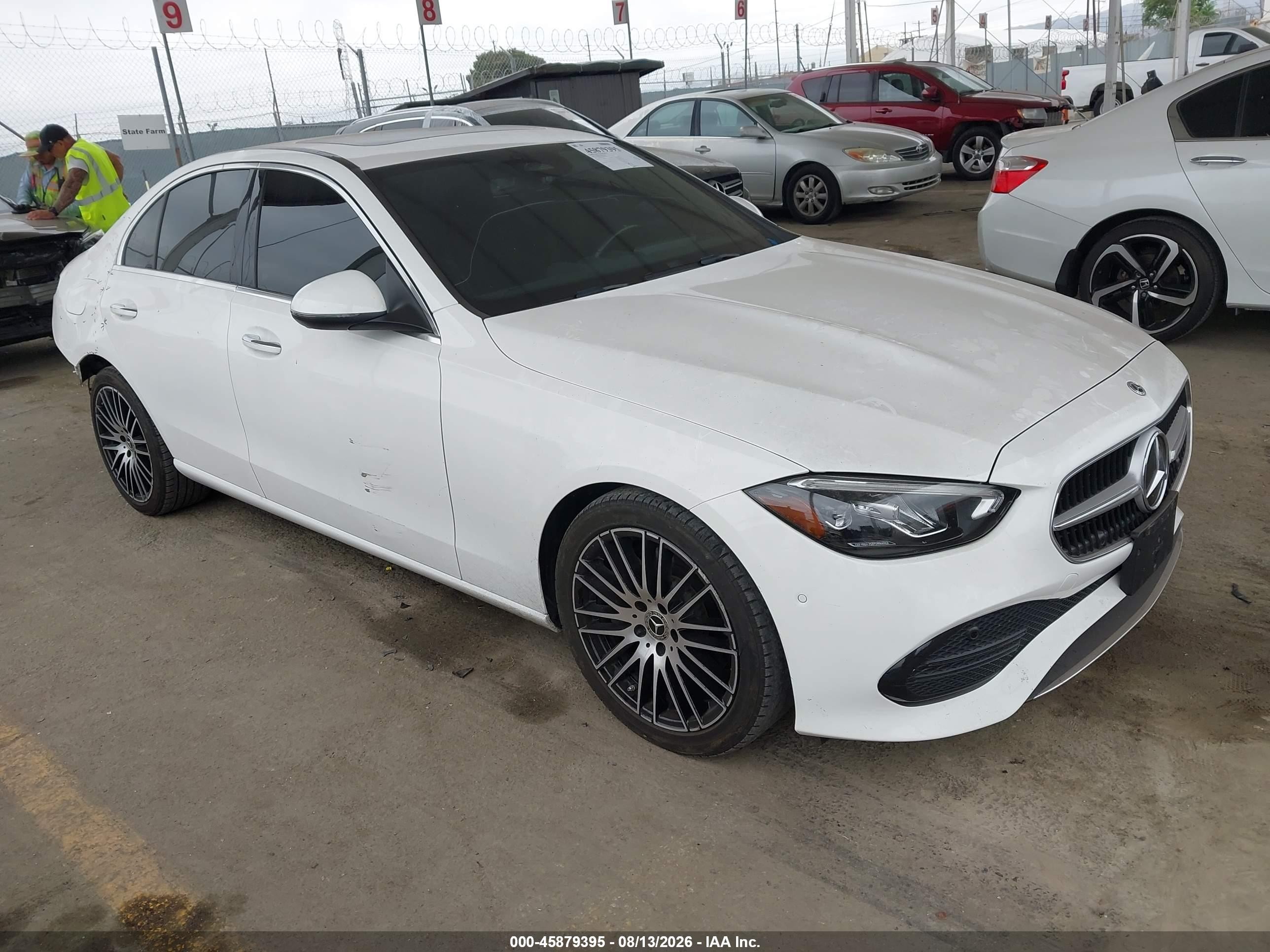 2024 Mercedes-Benz C-Class VIN W1KAF4GB4RR221424 — IAAI salvage auction photo