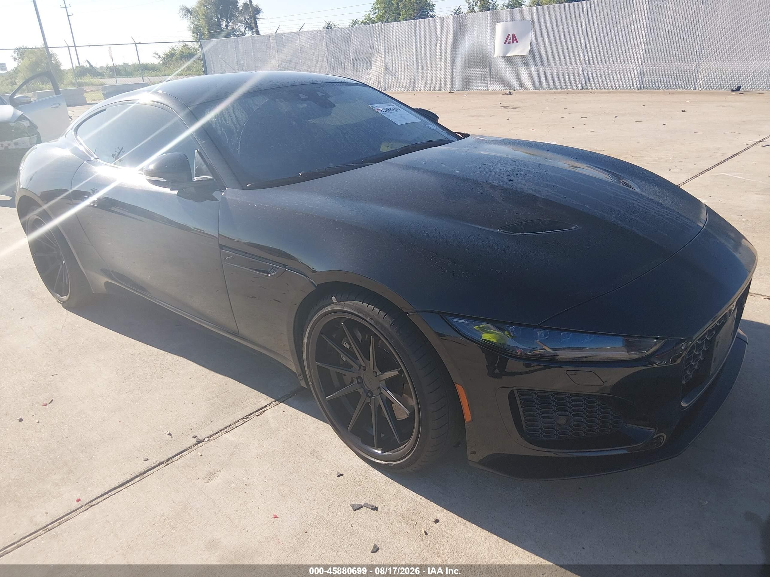 2021 Jaguar F-Type VIN SAJDD1GX6MCK73447 — IAAI salvage auction photo