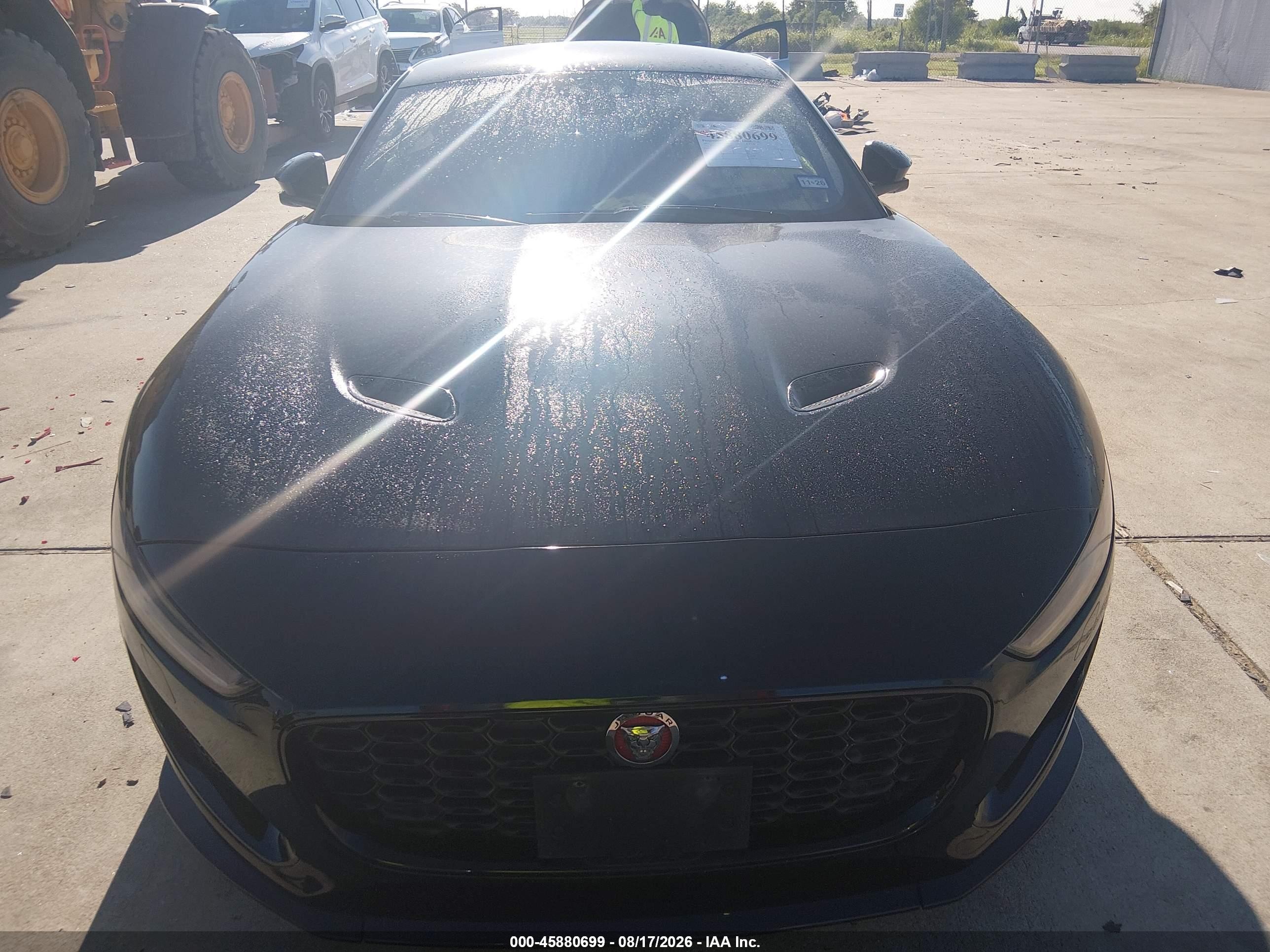 2021 Jaguar F-Type VIN SAJDD1GX6MCK73447 IAAI salvage auction — Water/Flood, Salvage (Texas), sold $13,400 on 2026-09-16 (photo 6)