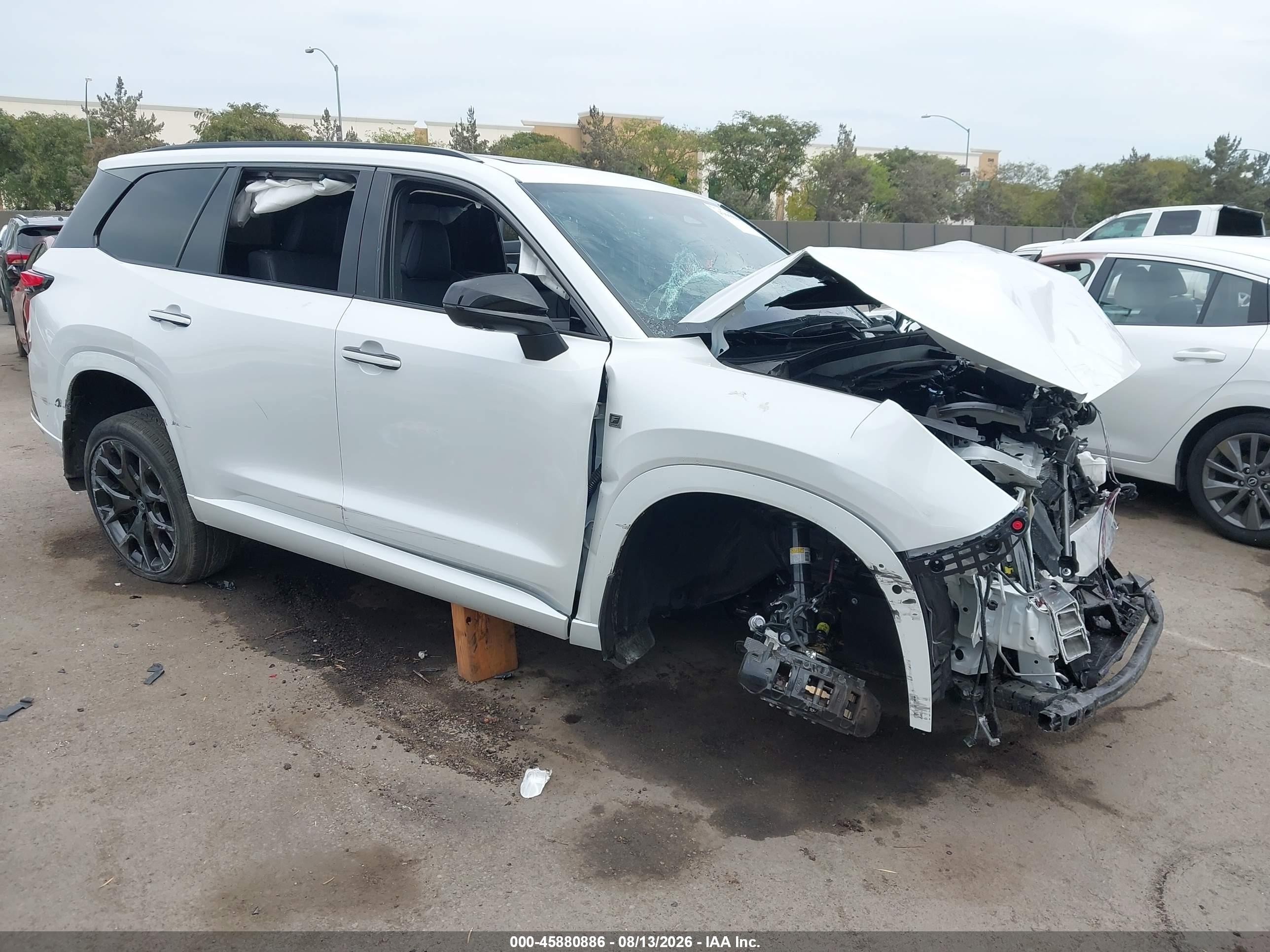 2026 Lexus TX 500h VIN 5TDABAB68TS024988 — IAAI salvage auction photo