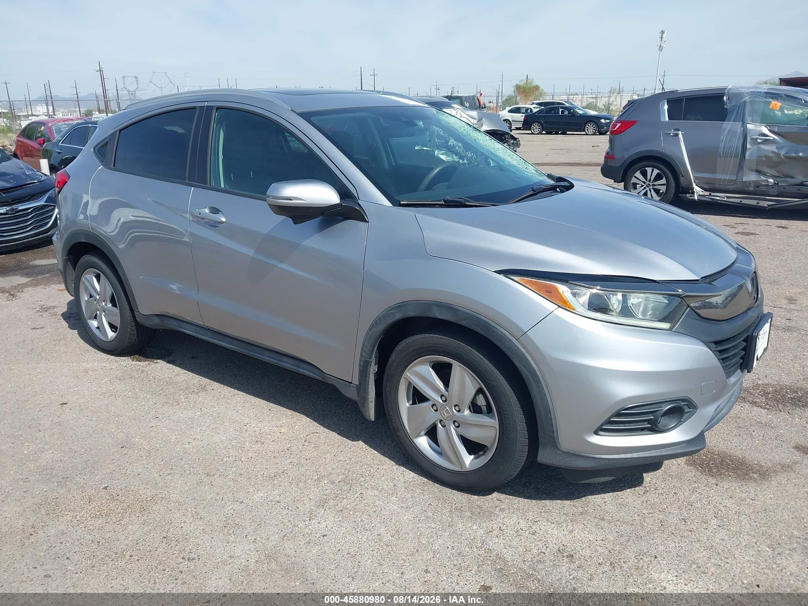 2019 Honda HR-V VIN 3CZRU5H5XKM719386 — IAAI salvage auction photo