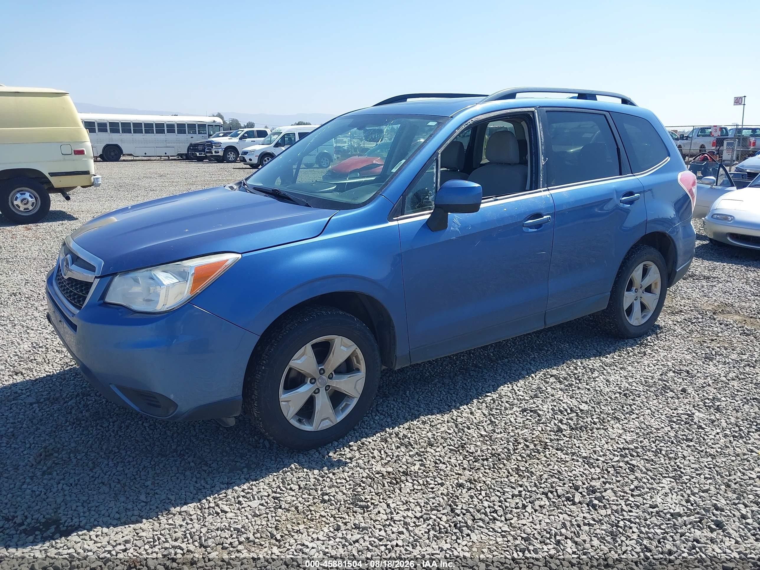 2016 Subaru Forester VIN JF2SJADC2GH521587 IAAI salvage auction — Normal Wear, Peddle Clear Public-Restricted (Oregon), sold $2,500 on 2026-09-10 (photo 2)