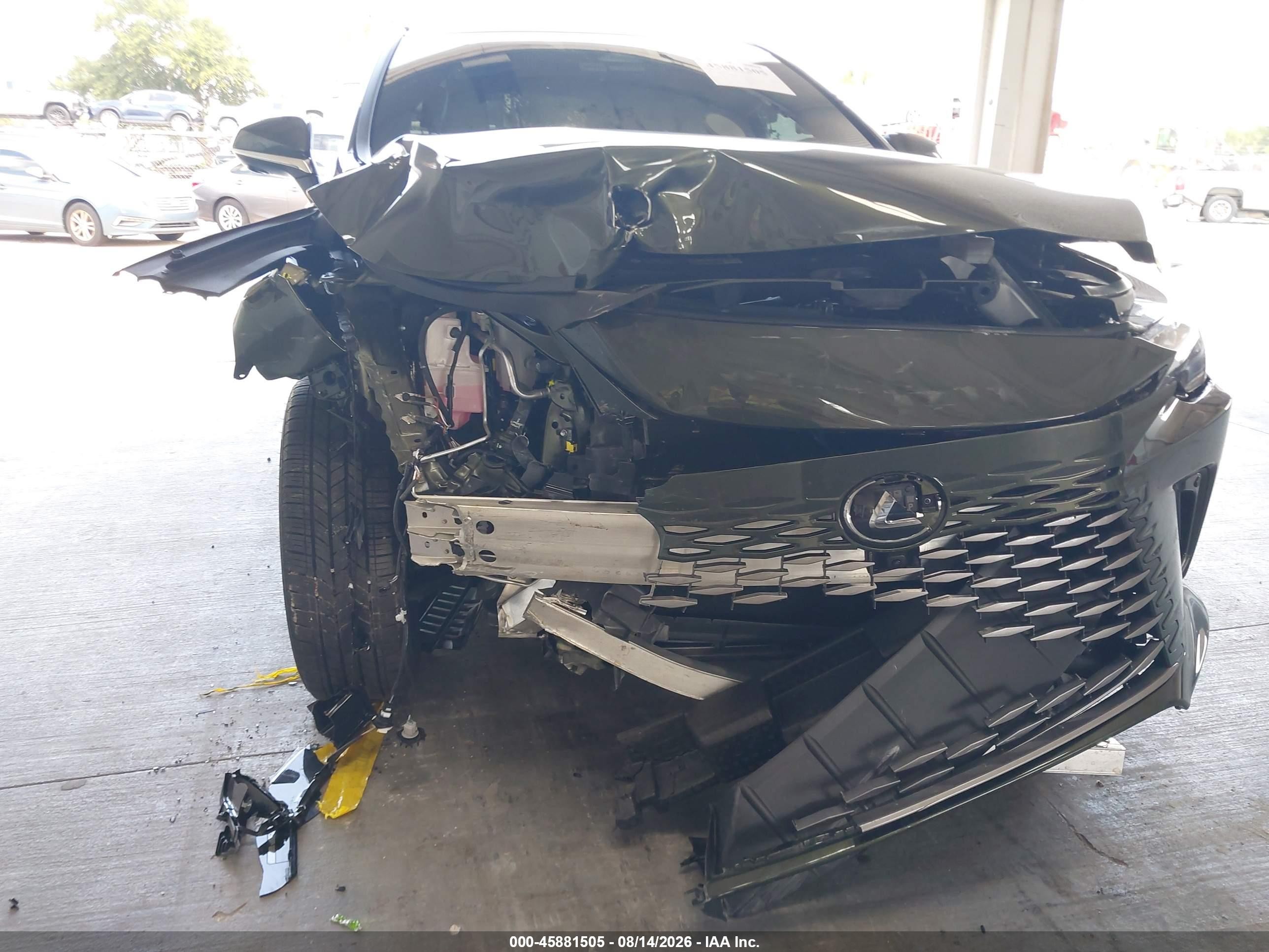 2025 Lexus Rx VIN 2T2BAMBAXSC067552 IAAI salvage auction — Front End, Rebuildable (Florida), sold $18,800 on 2026-09-19 (photo 6)
