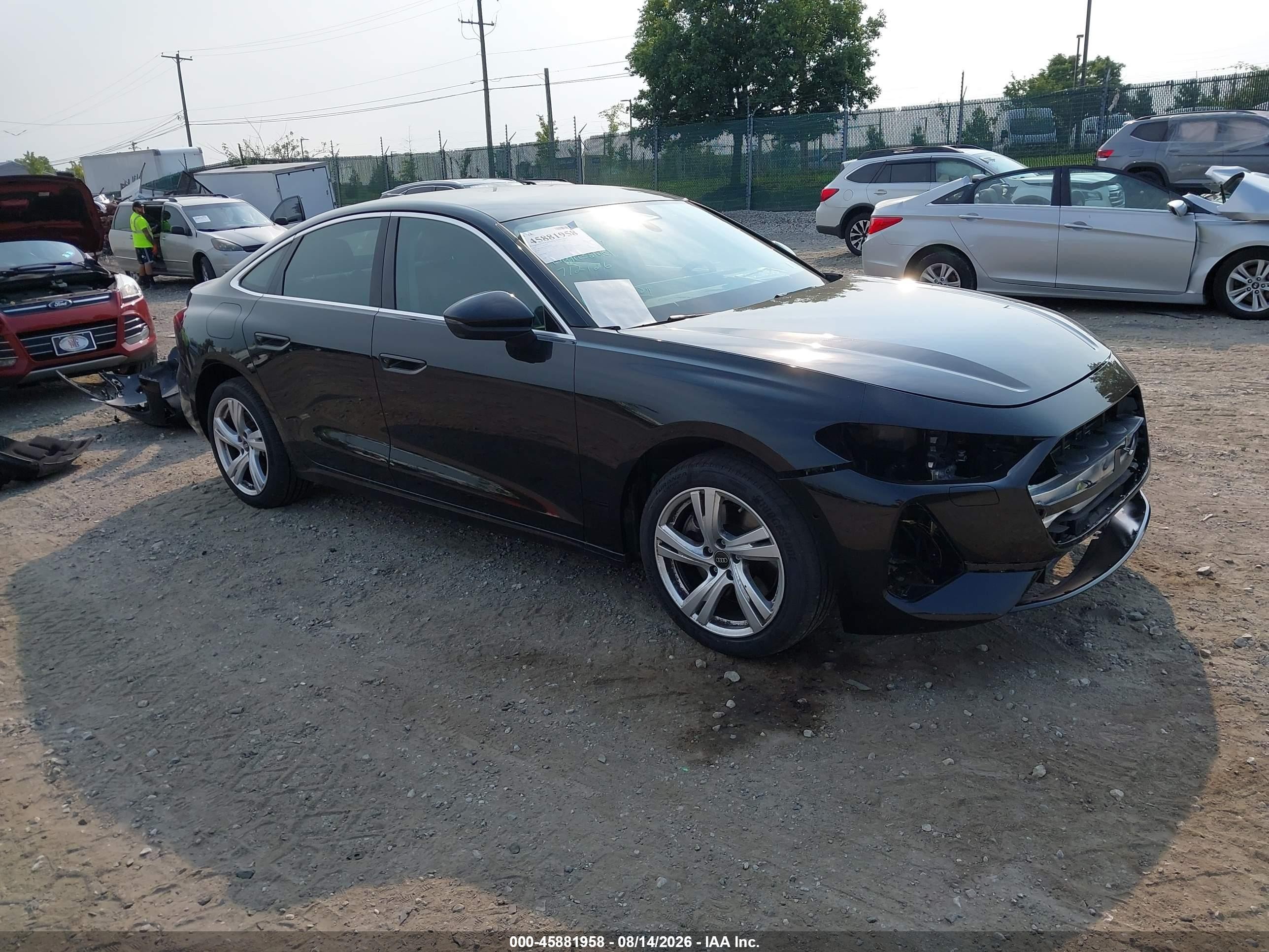 2025 Audi All-new A5 VIN WAU2BCFU9SN053345 — IAAI salvage auction photo