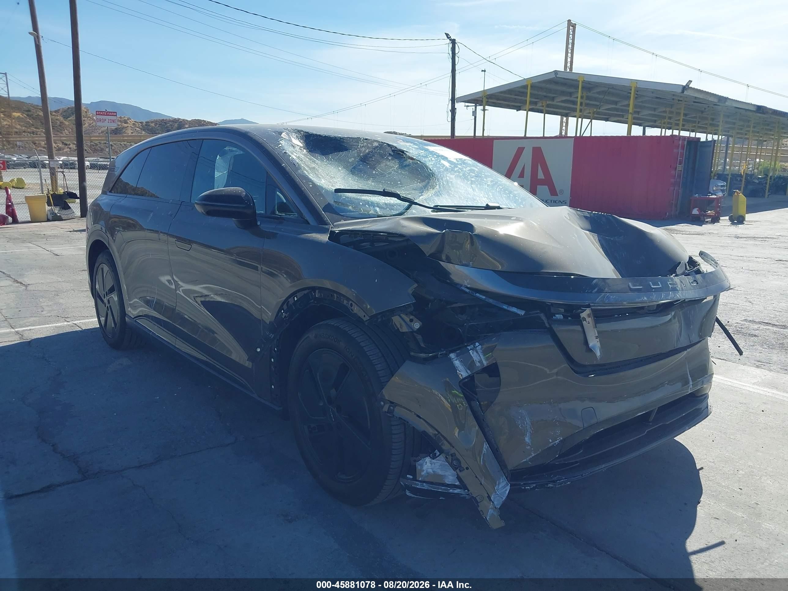 2026 Lucid Gravity VIN 7UUG1TJK5TA006064 — IAAI salvage auction photo