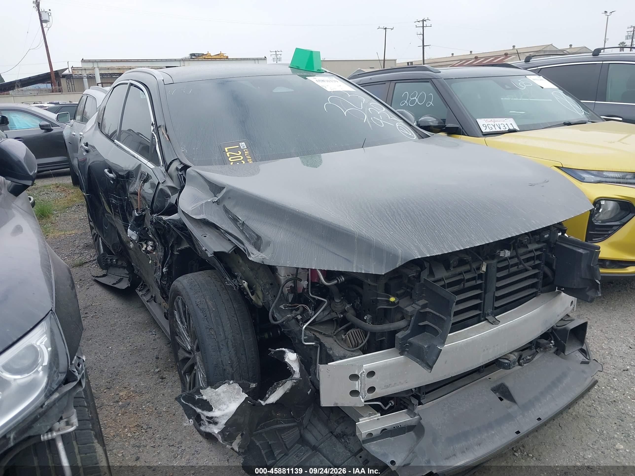 2024 Lexus RX 350h VIN 2T2BBMCAXRC033892 — IAAI salvage auction photo