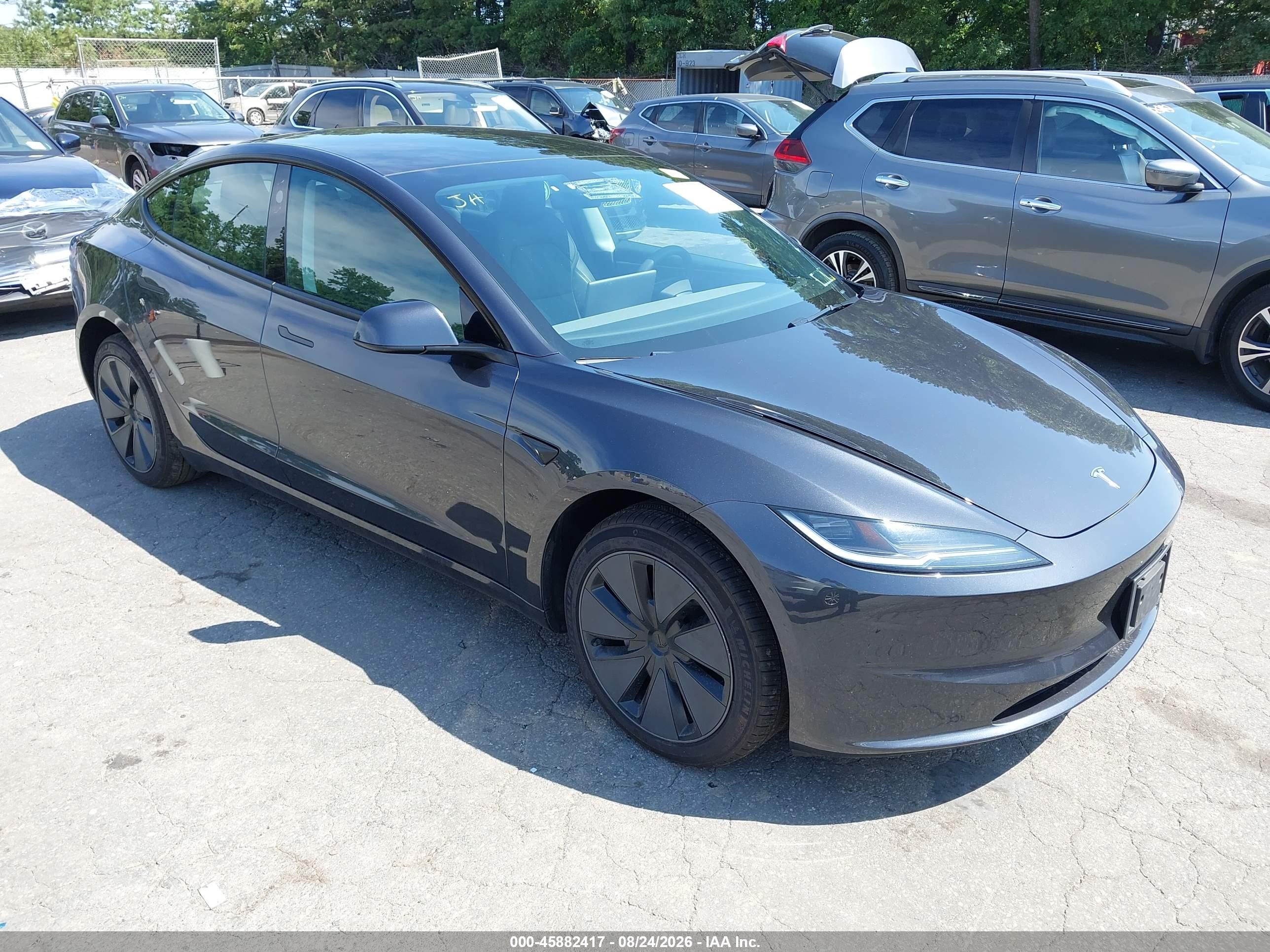 2025 Tesla Model 3 VIN 5YJ3E1EA4SF994632 — IAAI salvage auction photo