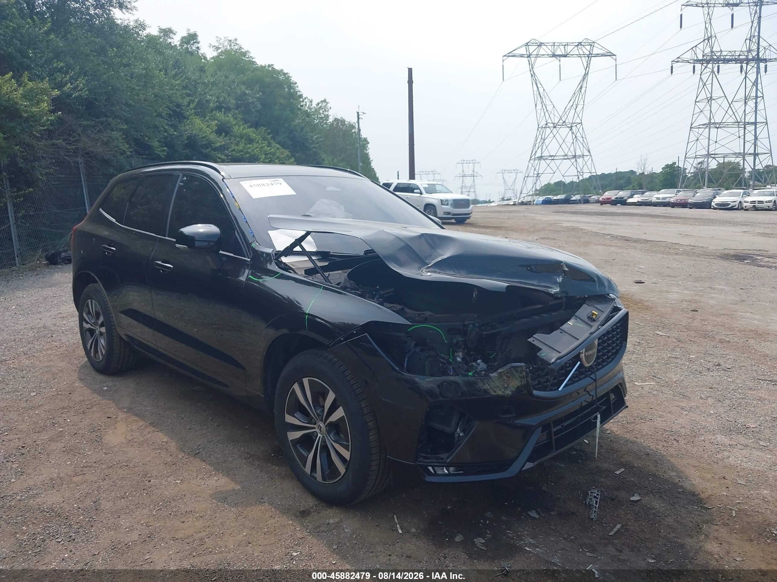 2025 Volvo XC60 VIN YV4M12RJ8S1166458 — IAAI salvage auction photo