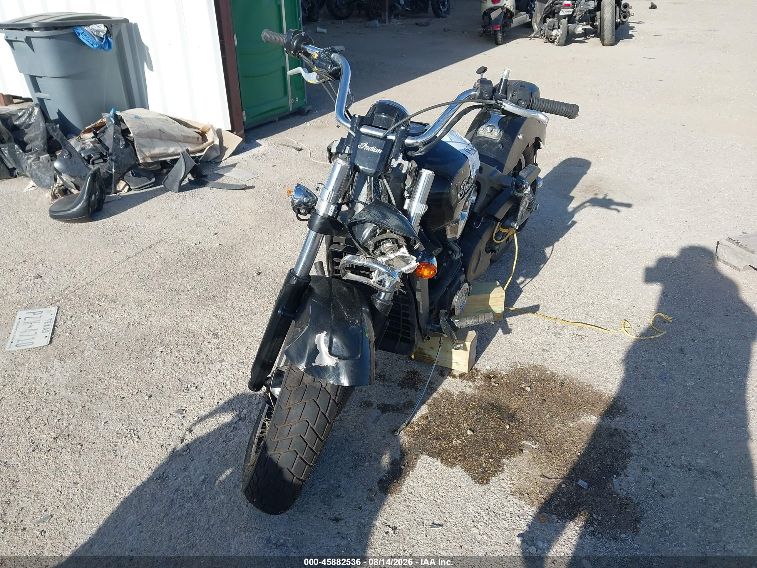 2018 Indian Motorcycle Co. SCOUT VIN 56KMSB001J3134789 IAAI salvage auction — All Over, Original (Texas), sold $675 on 2026-09-12 (photo 2)