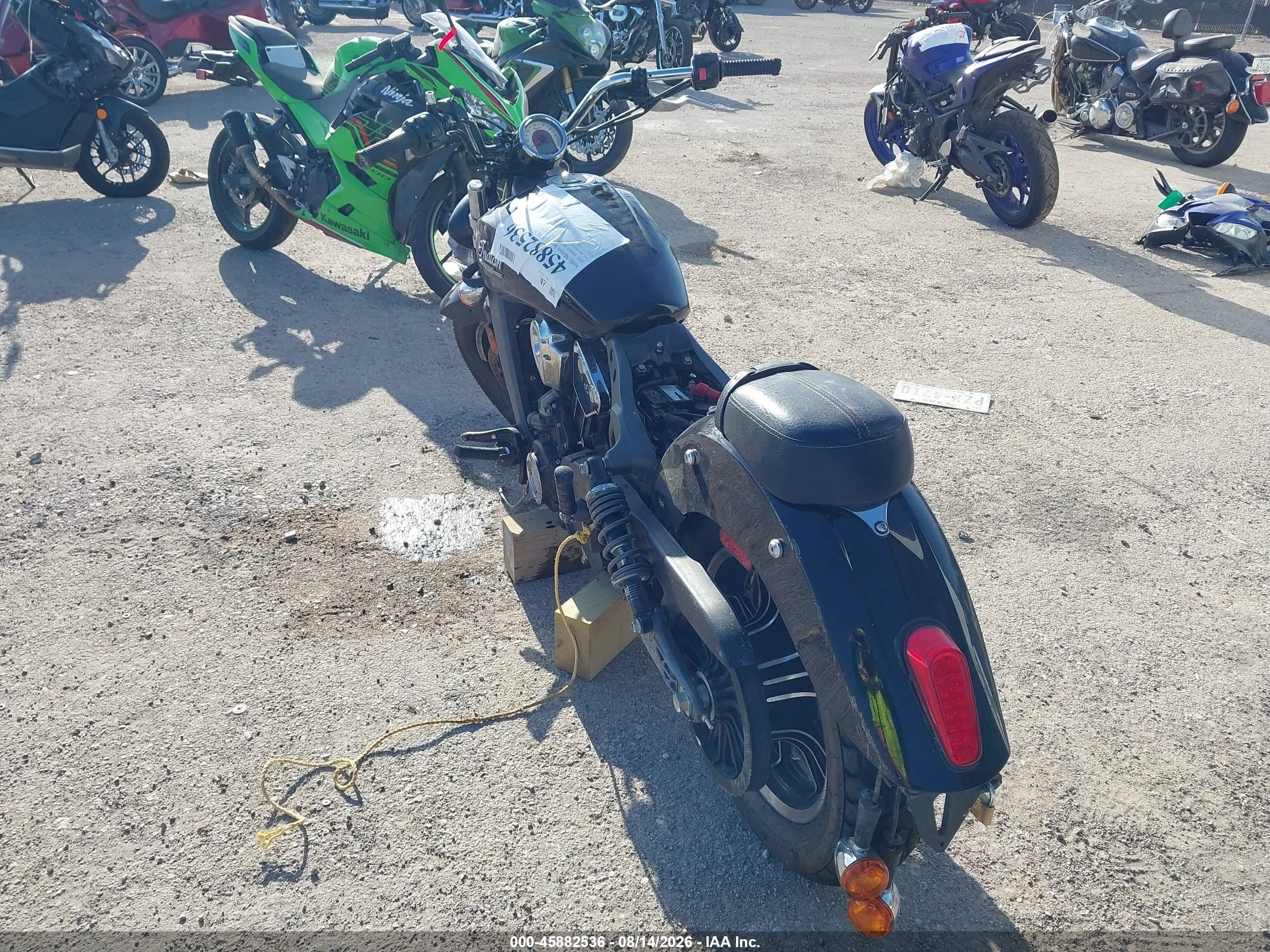 2018 Indian Motorcycle Co. SCOUT VIN 56KMSB001J3134789 IAAI salvage auction — All Over, Original (Texas), sold $675 on 2026-09-12 (photo 3)