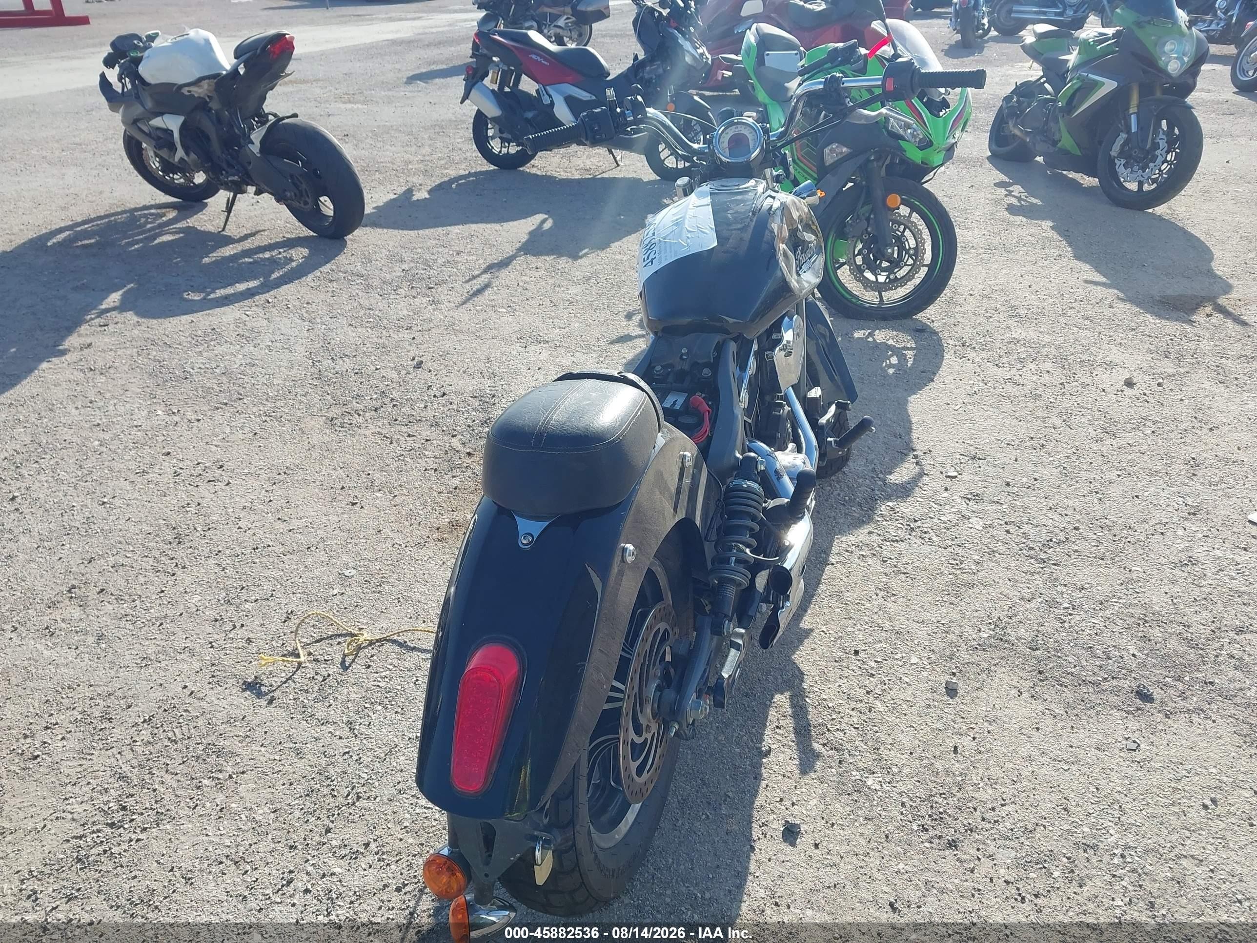 2018 Indian Motorcycle Co. SCOUT VIN 56KMSB001J3134789 IAAI salvage auction — All Over, Original (Texas), sold $675 on 2026-09-12 (photo 4)