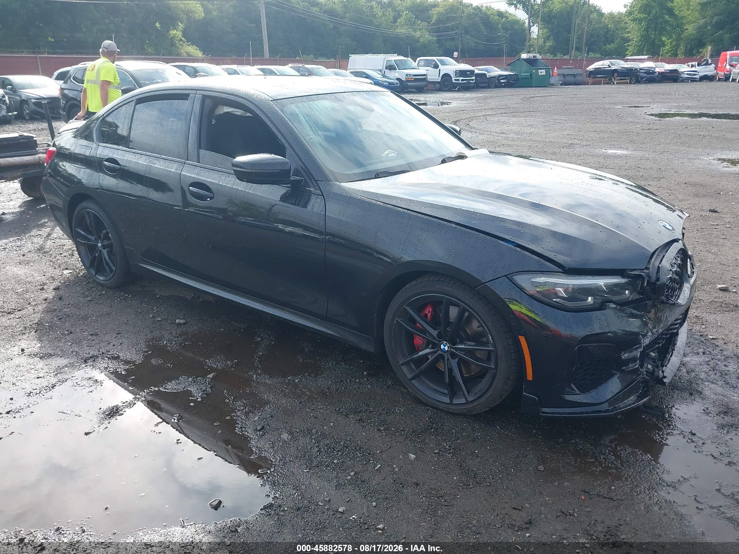 2022 BMW M340i VIN 3MW5U9J06N8C27491 — IAAI salvage auction photo