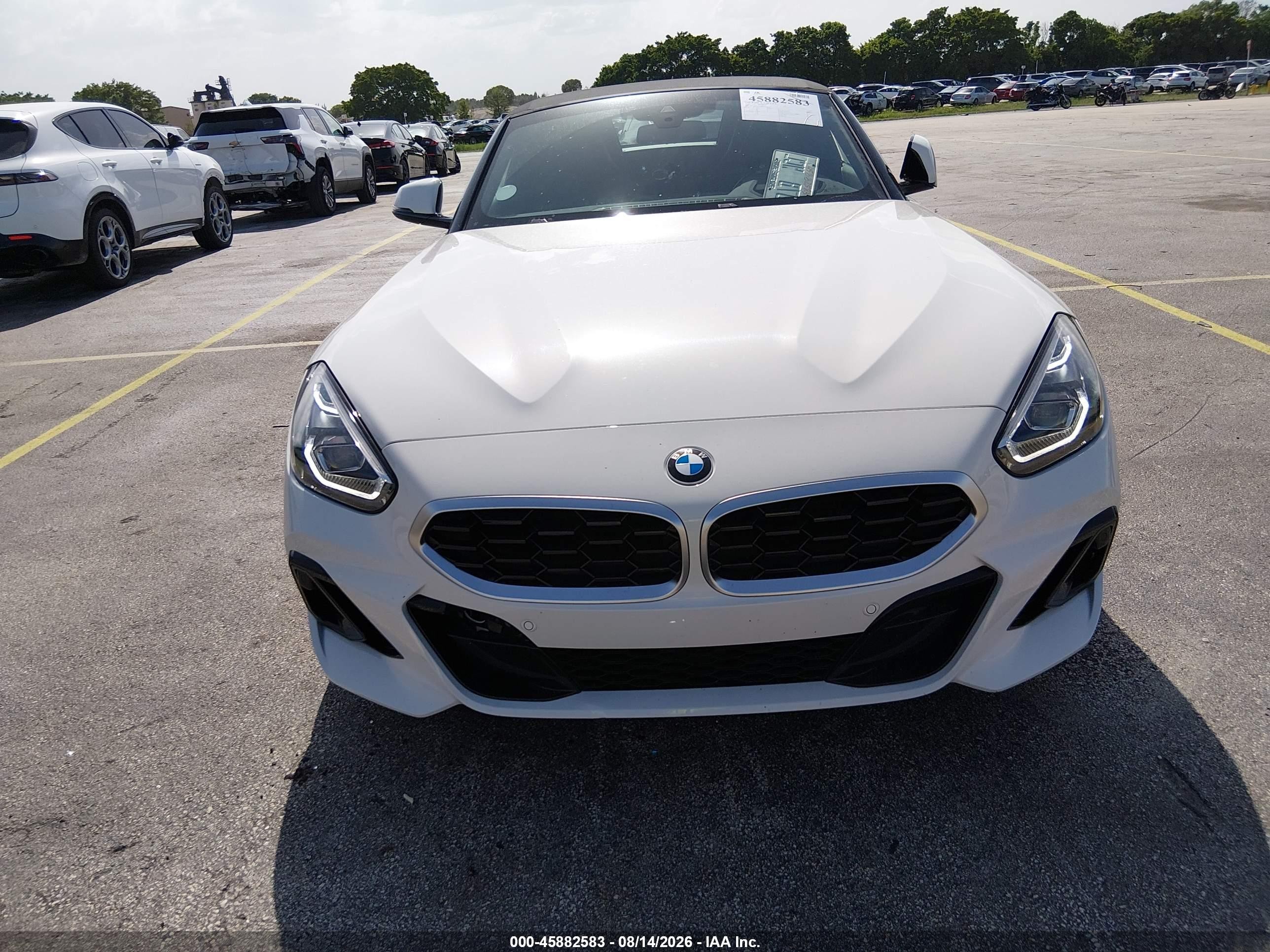 2026 BMW Z4 VIN WBAHF3C07TWY56778 IAAI salvage auction — Mechanical, Clear (Florida), sold $28,500 on 2026-08-23 (photo 6)