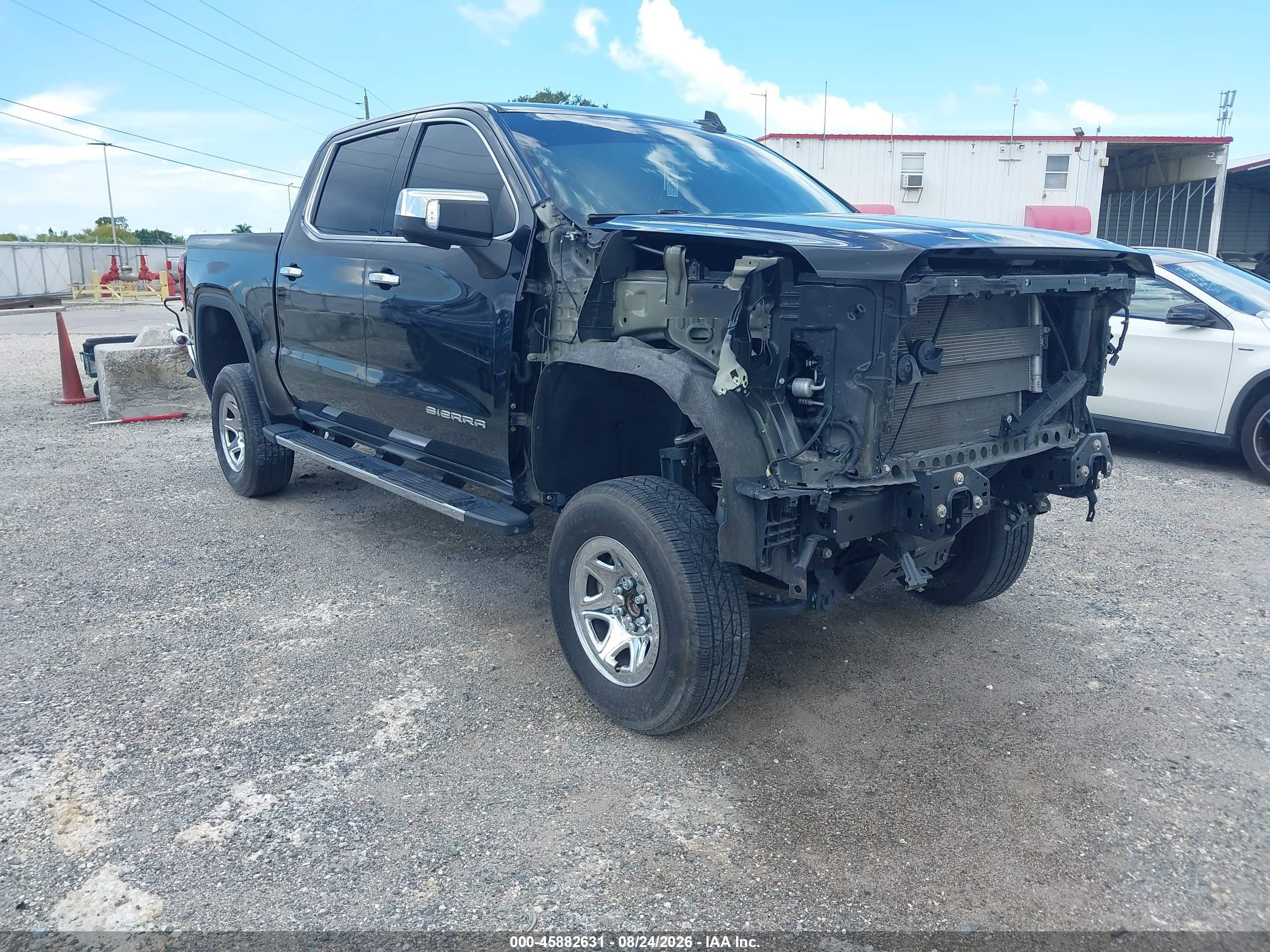 2019 GMC Sierra 1500 VIN 3GTP8DED8KG254127 — IAAI salvage auction photo