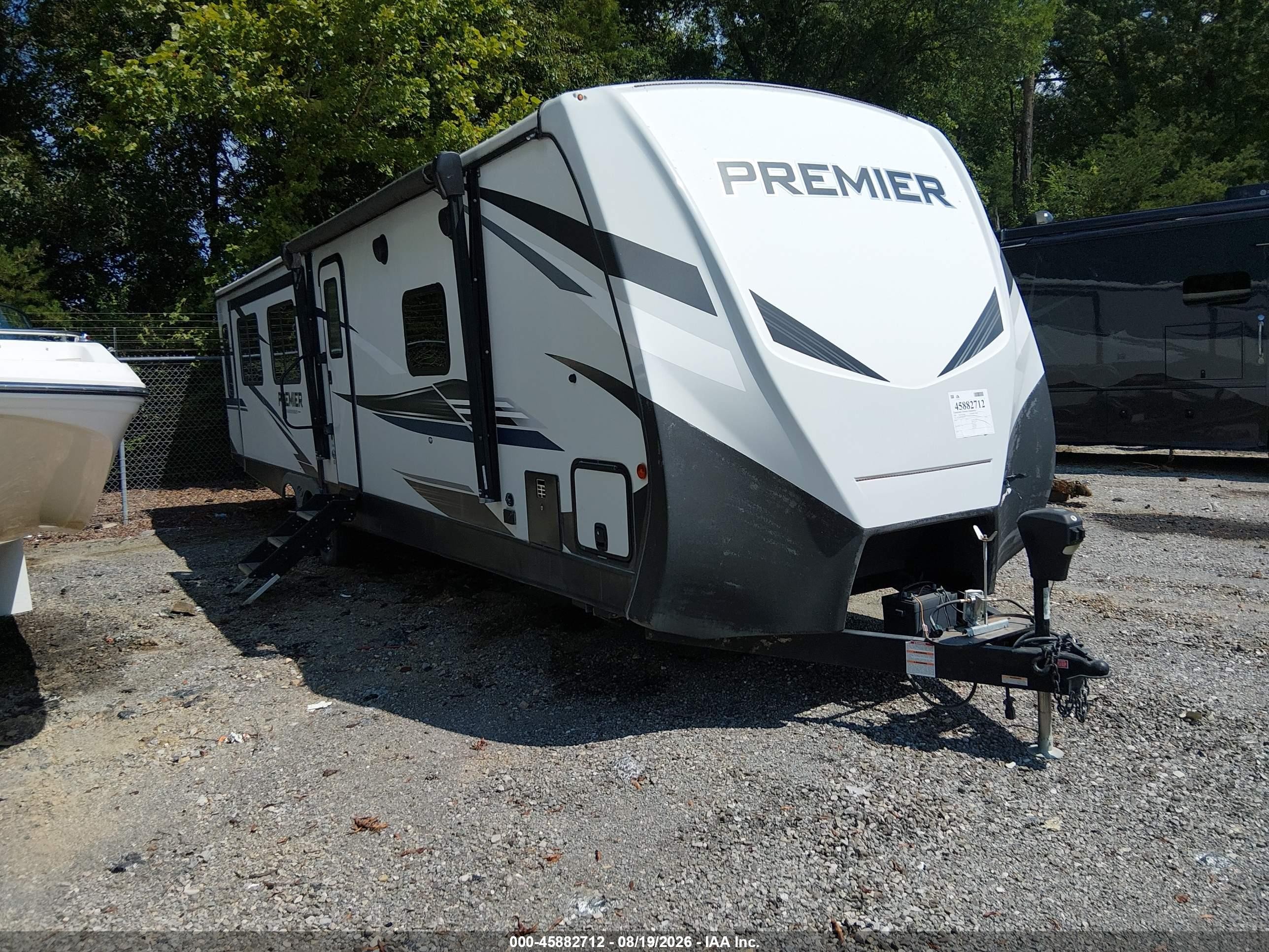 2021 Keystone Camper VIN 4YDT34R24MD434109 — IAAI salvage auction photo