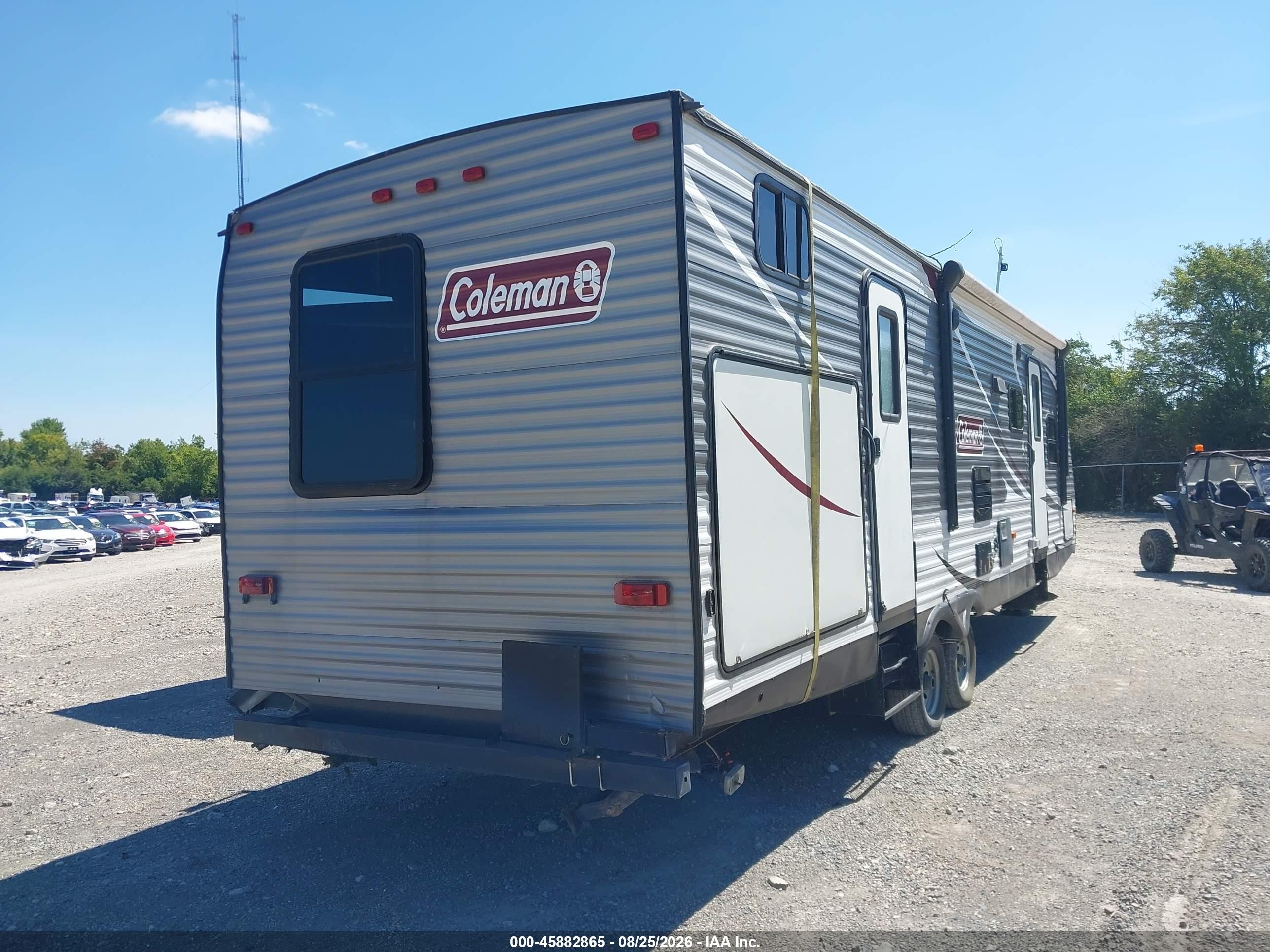 2017 Keystone Rv Coleman VIN 4YDT31428HH933614 IAAI salvage auction — Rear End, Salvage (Ohio), sold $2,250 on 2026-09-09 (photo 4)