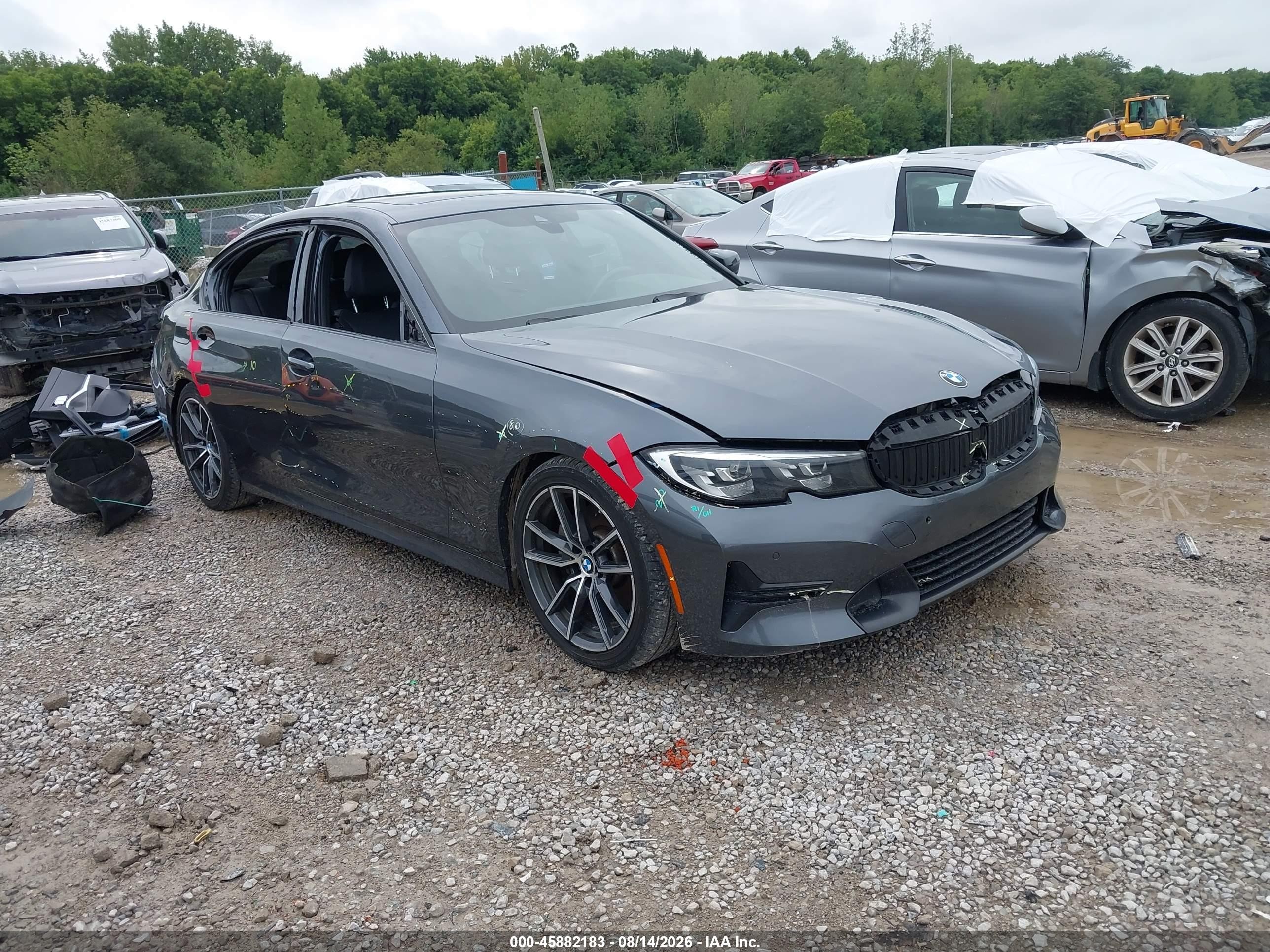 2020 BMW 3 Series VIN WBA5R7C01LFH45681 — IAAI salvage auction photo