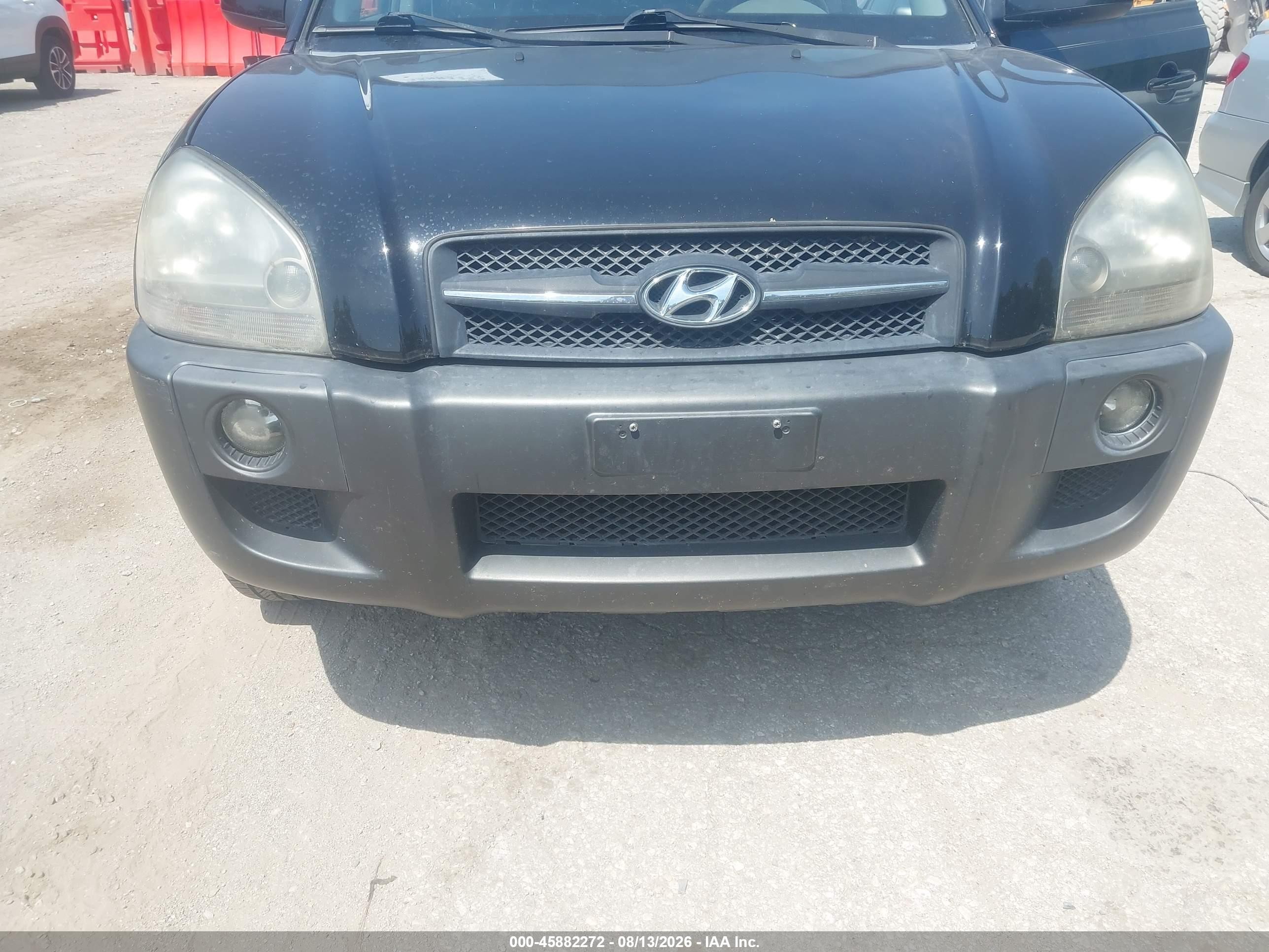 2007 Hyundai Tucson VIN KM8JN72D97U503734 IAAI salvage auction — Normal Wear, Clear (Kansas), sold $675 on 2026-08-26 (photo 6)